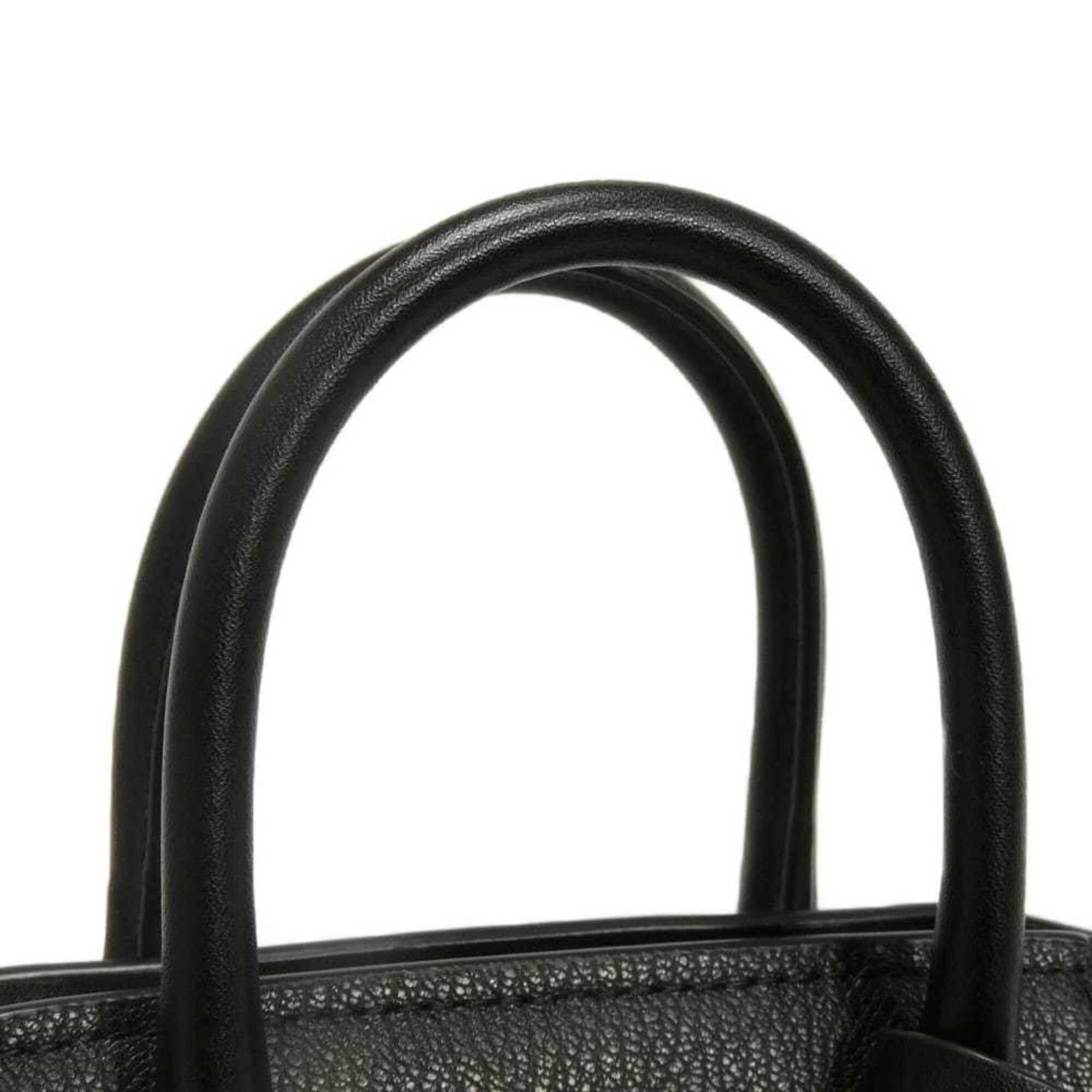 Michael Kors Michael Kors Avril Extra Small Satchel Handbag, MK Logo, Calf Suede, 2-Way, Metal Black, 35F4G4VC0L, Men's & Women's Size ONE SIZE - 10 Thumbnail