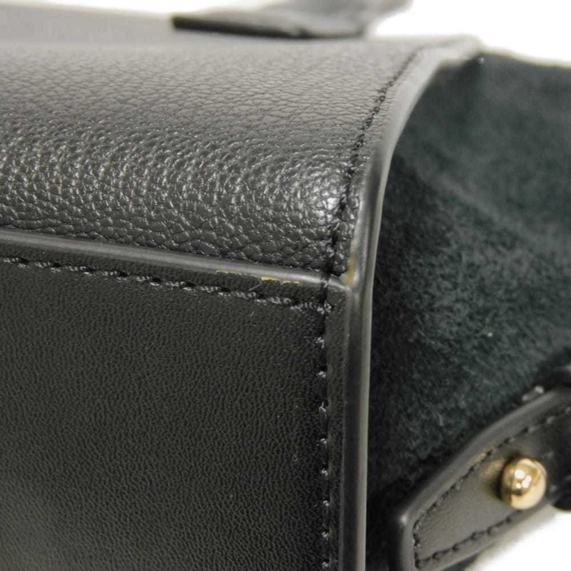 Michael Kors Michael Kors Avril Extra Small Satchel Handbag, MK Logo, Calf Suede, 2-Way, Metal Black, 35F4G4VC0L, Men's & Women's Size ONE SIZE - 17 Thumbnail