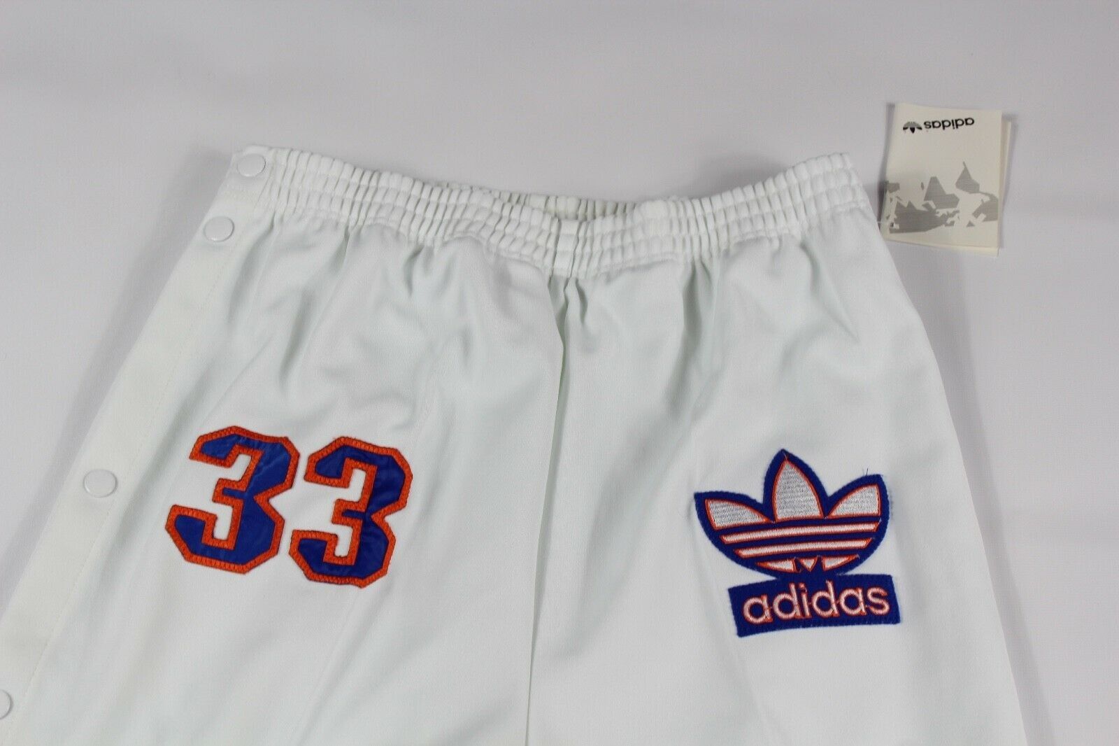 Adidas New Vintage 80s Adidas Mens Large Patrick Ewing New York Knicks Tearaway Pants Size US 34 / EU 50 - 2 Preview