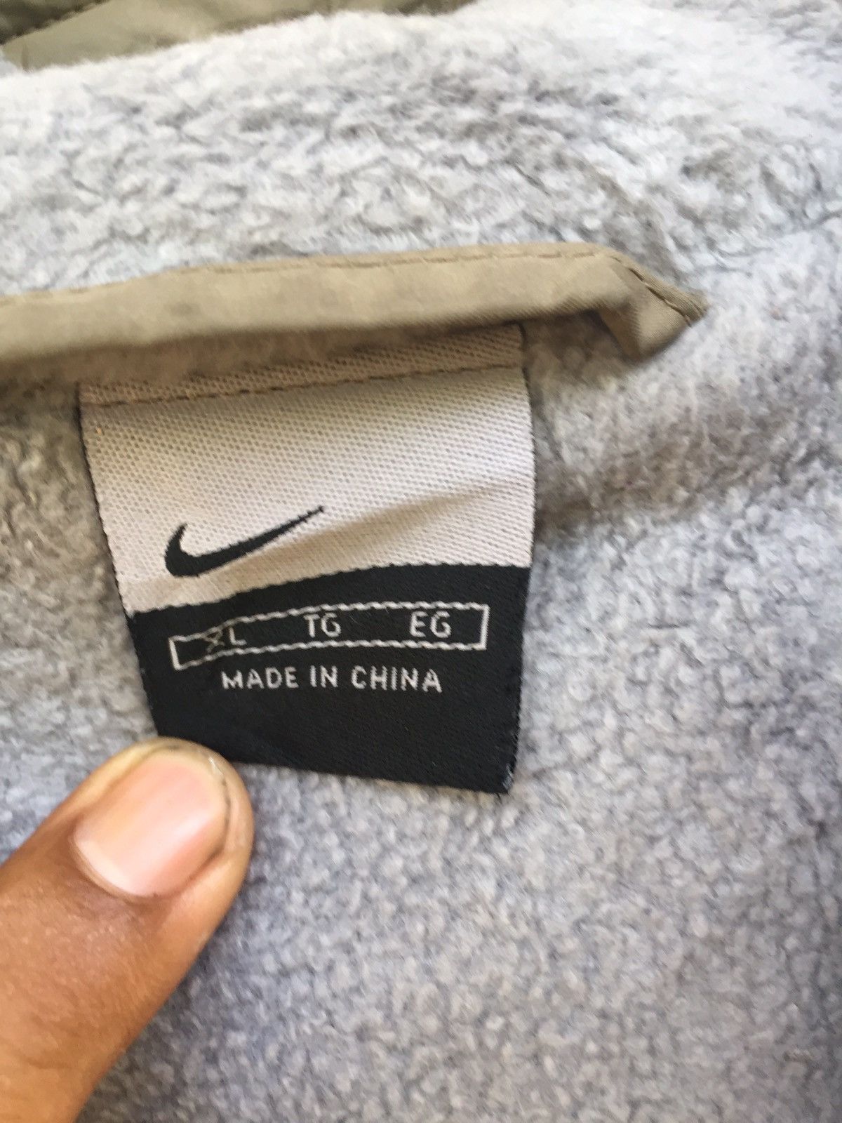 Nike × Vintage Nike zipper warmer jacket Size US XL / EU 56 / 4 - 5 Thumbnail