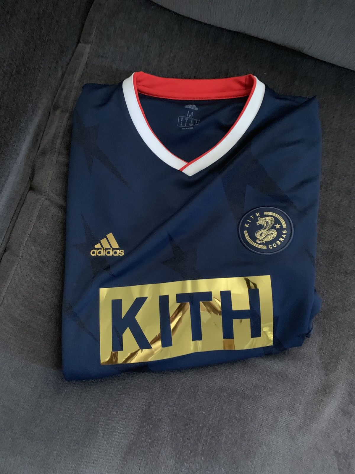Adidas × Kith Kith Cobras Soccer Jersey | Grailed