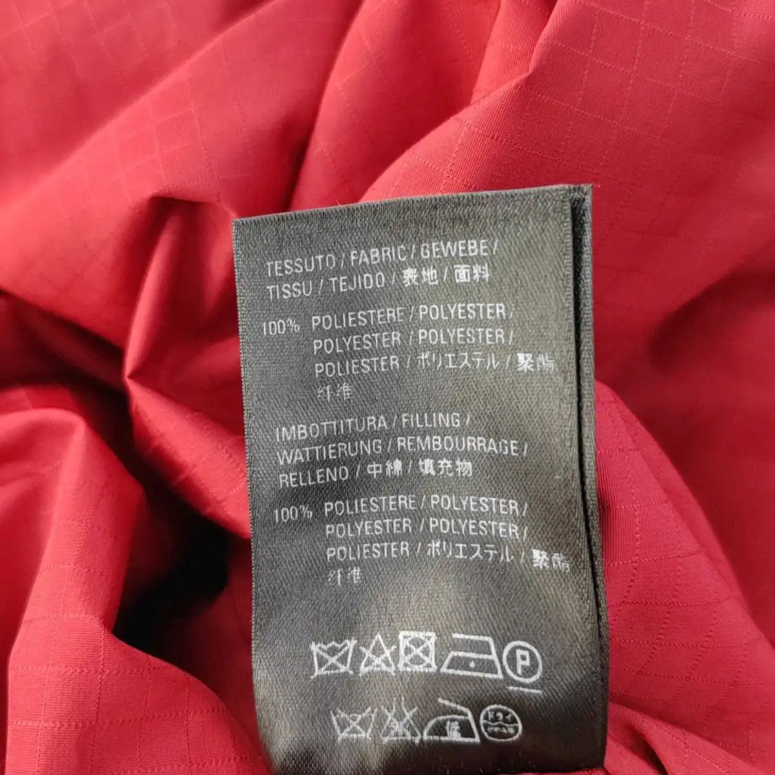 Balenciaga BALENCIAGA S size red polyester Women's mid-length padded coat Down Jackets Size S / US 4 / IT 40 - 4 Thumbnail