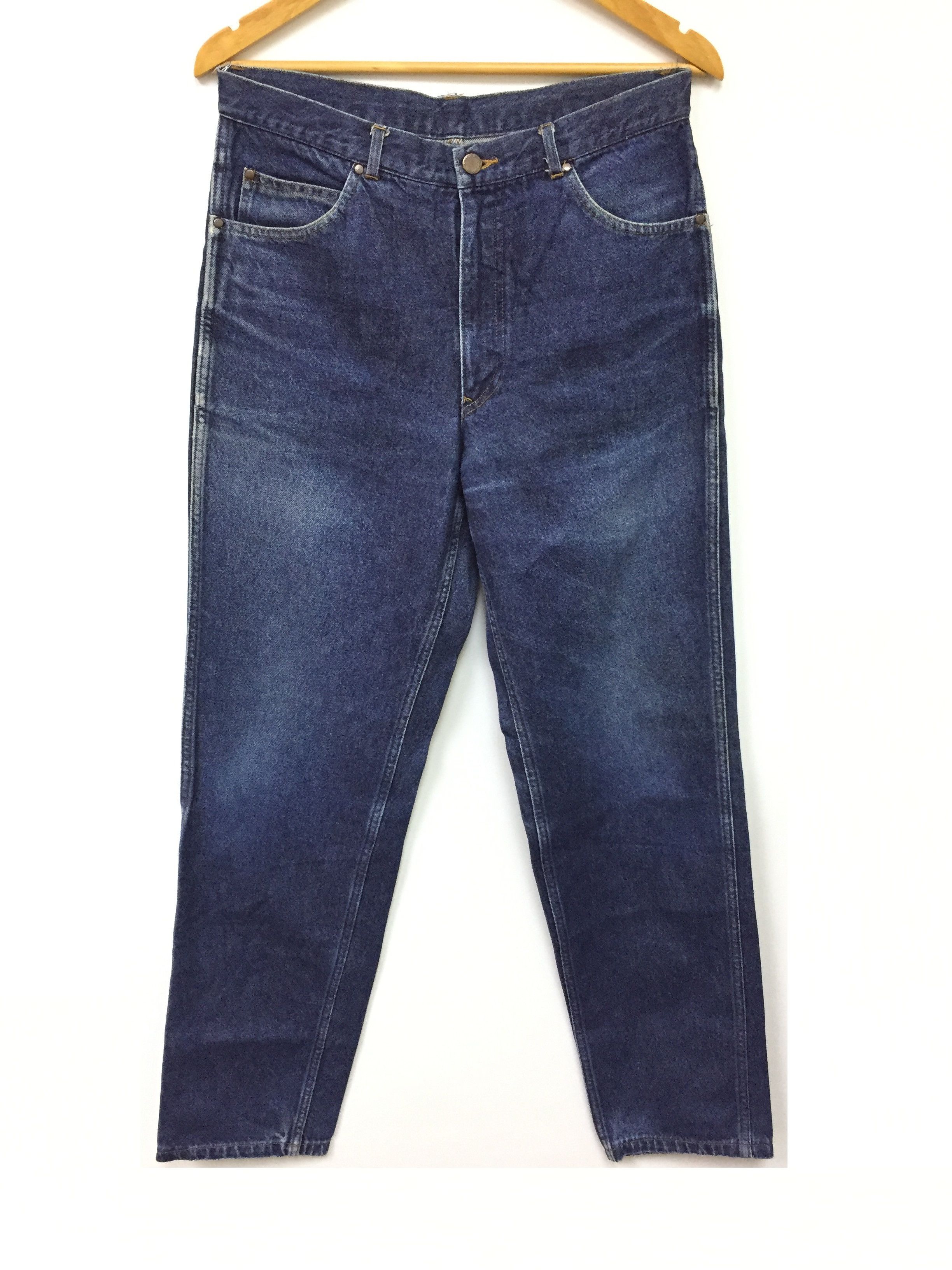 Comme des Garcons Homme AD1989 Comme Des Garcons Homme leather patch Logo denim Size US 32 / EU 48 - 5 Thumbnail