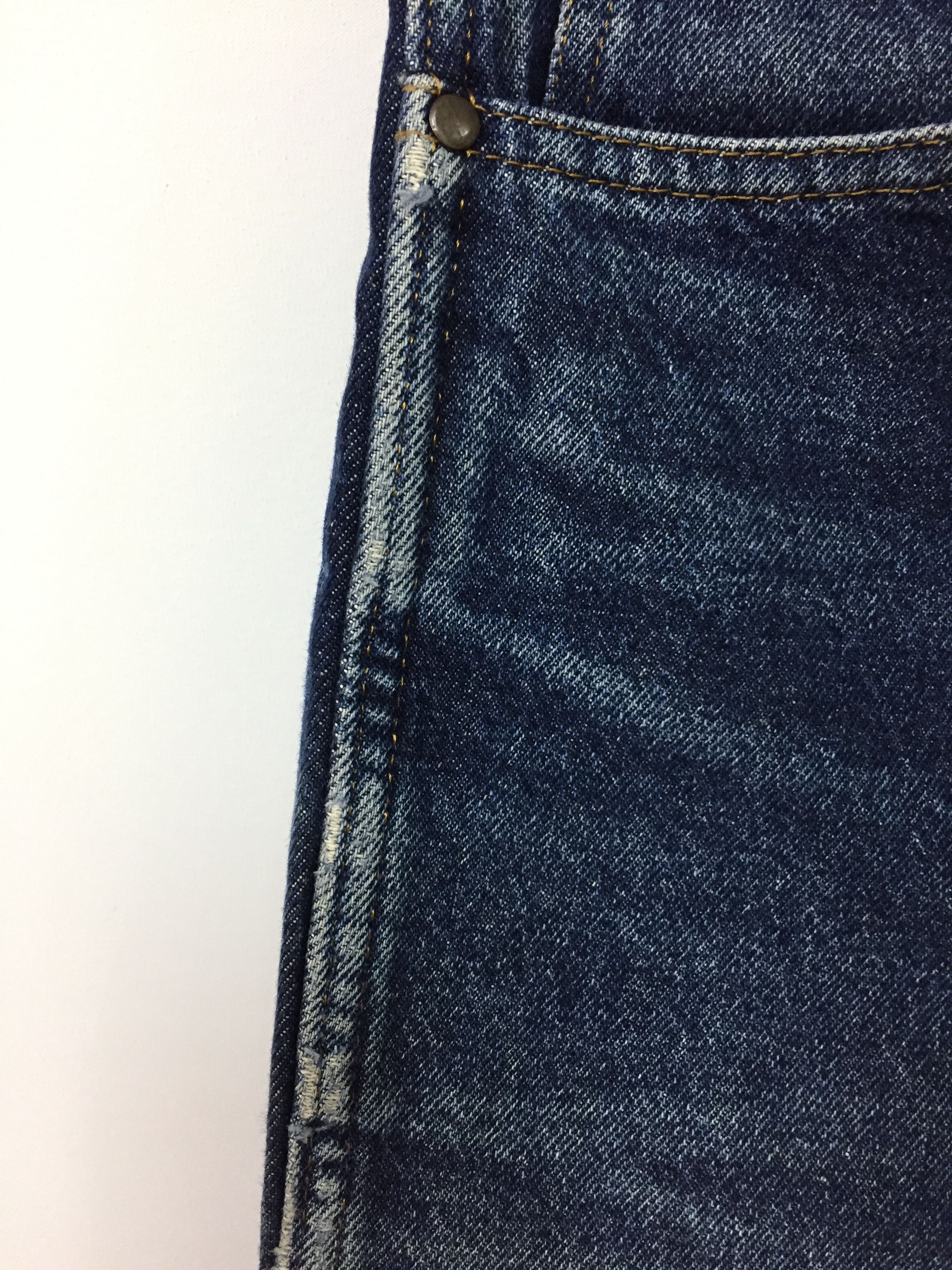 Comme des Garcons Homme AD1989 Comme Des Garcons Homme leather patch Logo denim Size US 32 / EU 48 - 8 Thumbnail
