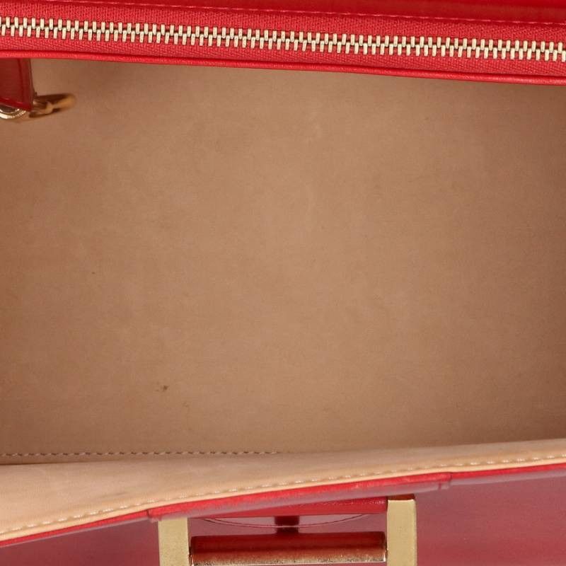 Delvaux DELVAUX Brillant GM Leather 2-Way Handbag Red Size GM Size ONE SIZE - 3 Thumbnail