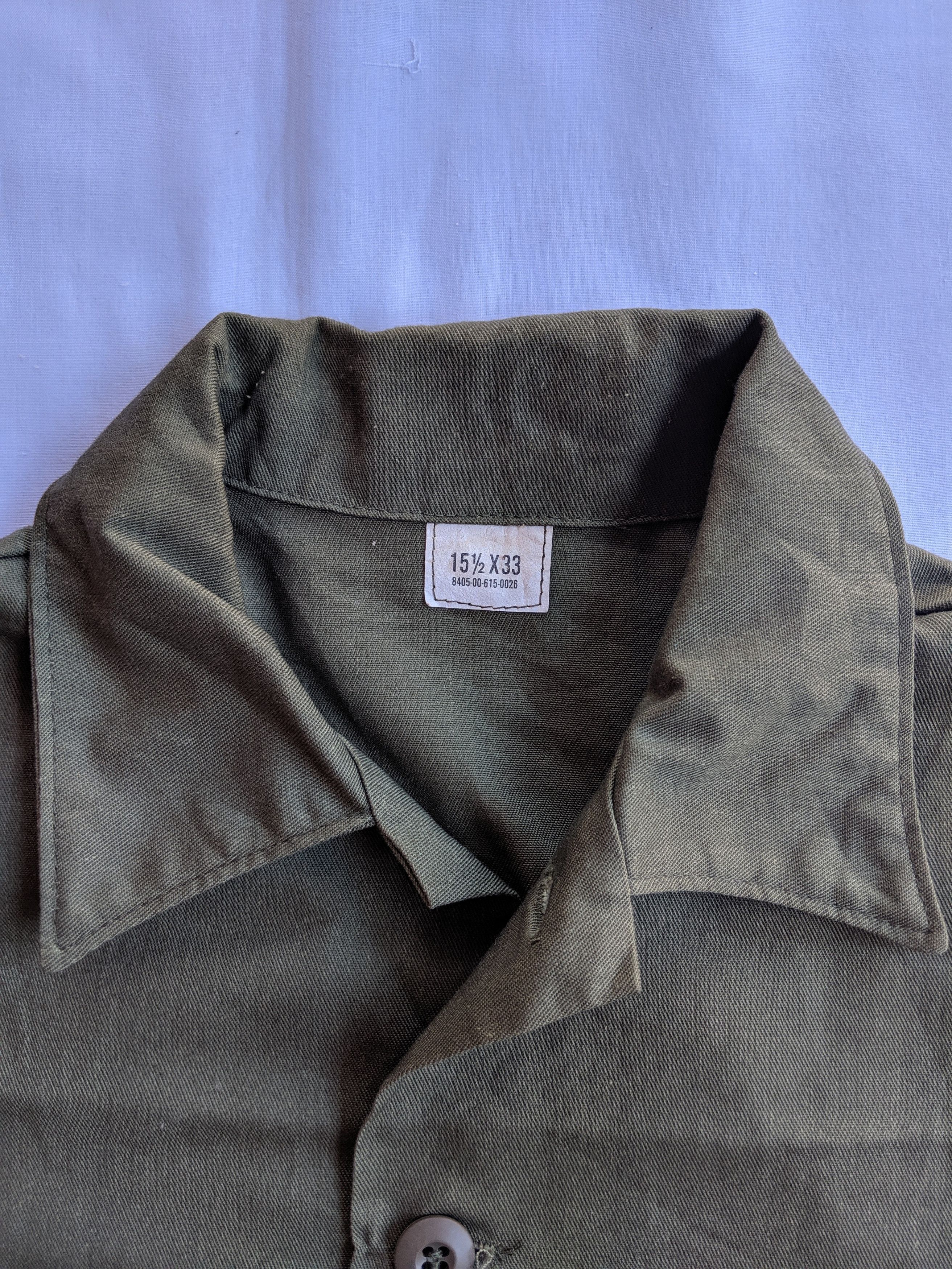 Vintage Vintage 80s Army jacket utility double pocket nos condition Size US M / EU 48-50 / 2 - 4 Thumbnail