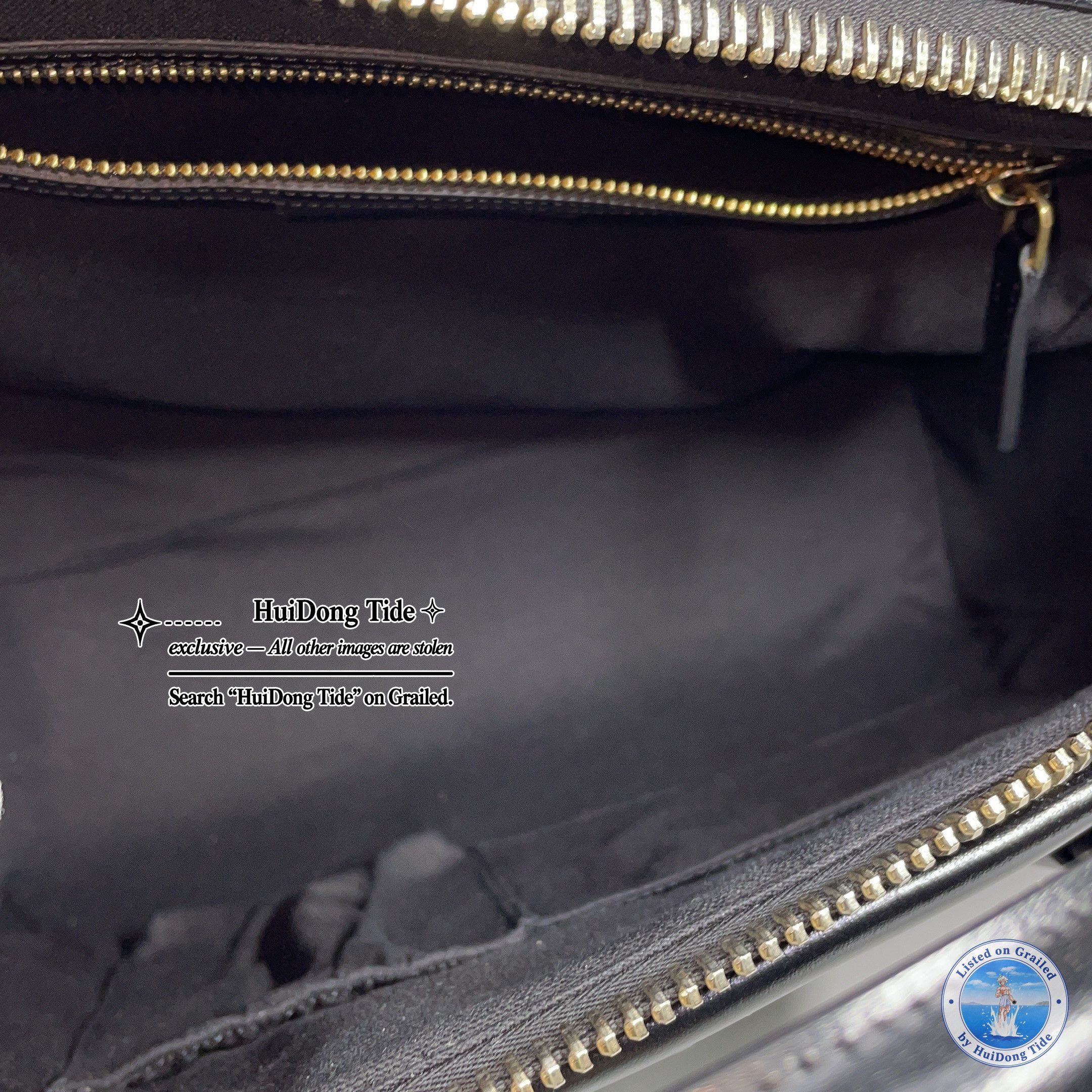 Givenchy Givenchy Antigona Black Leather Handbag Size ONE SIZE - 10 Thumbnail