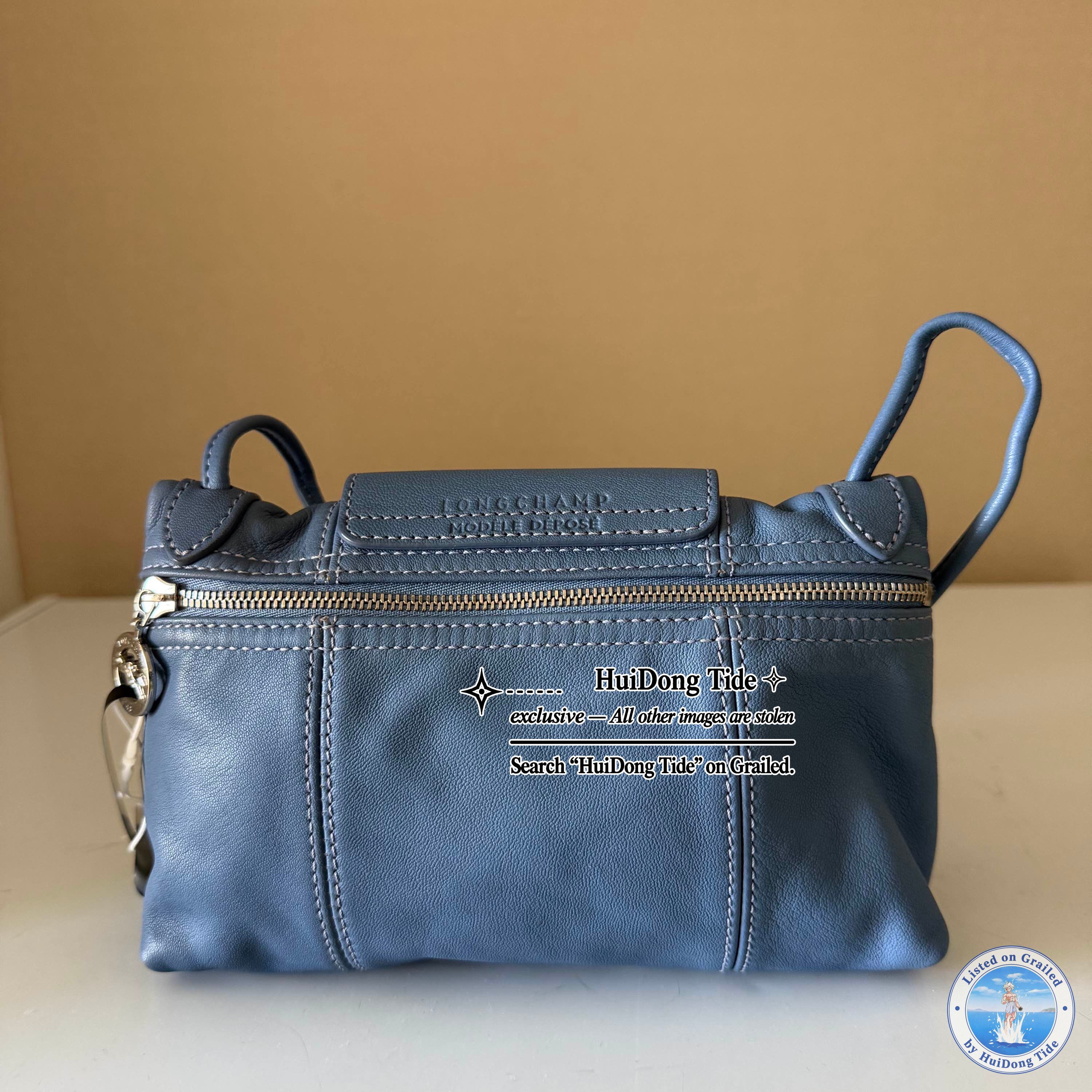 Longchamp Longchamp Le Pliage Cuir Leather Crossbody Bag Size OS Size ONE SIZE - 2 Thumbnail