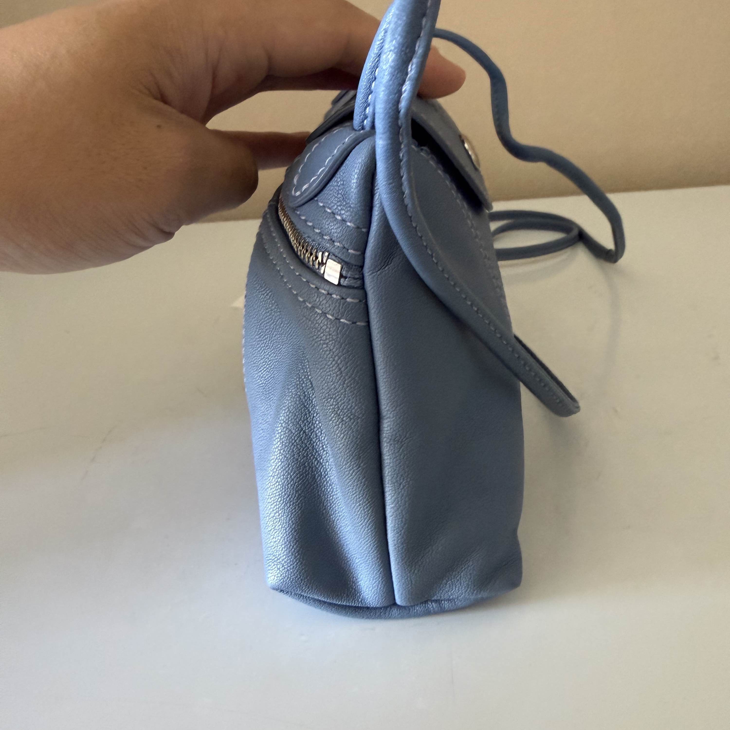 Longchamp Longchamp Le Pliage Cuir Leather Crossbody Bag Size OS Size ONE SIZE - 5 Thumbnail
