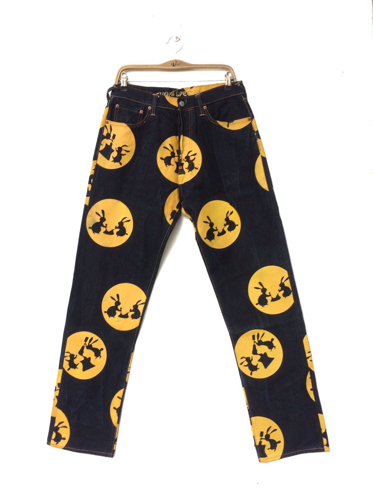 Evisu × Japanese Brand Evisu Rabbit Tukimi Special Salvedge Denim 