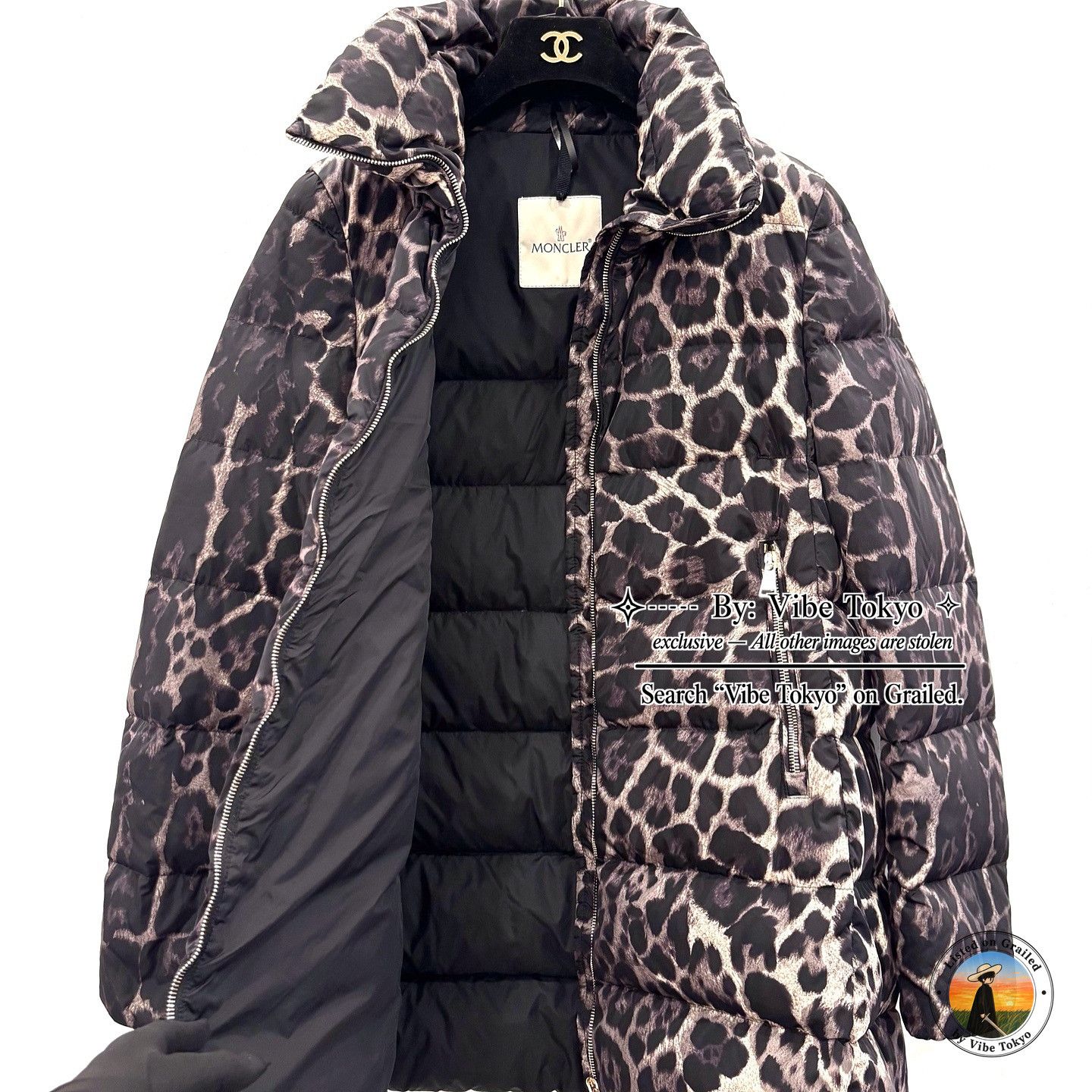Moncler Moncler Leopard Print Down Jacket Size 1 Size S / US 4 / IT 40 - 6 Thumbnail