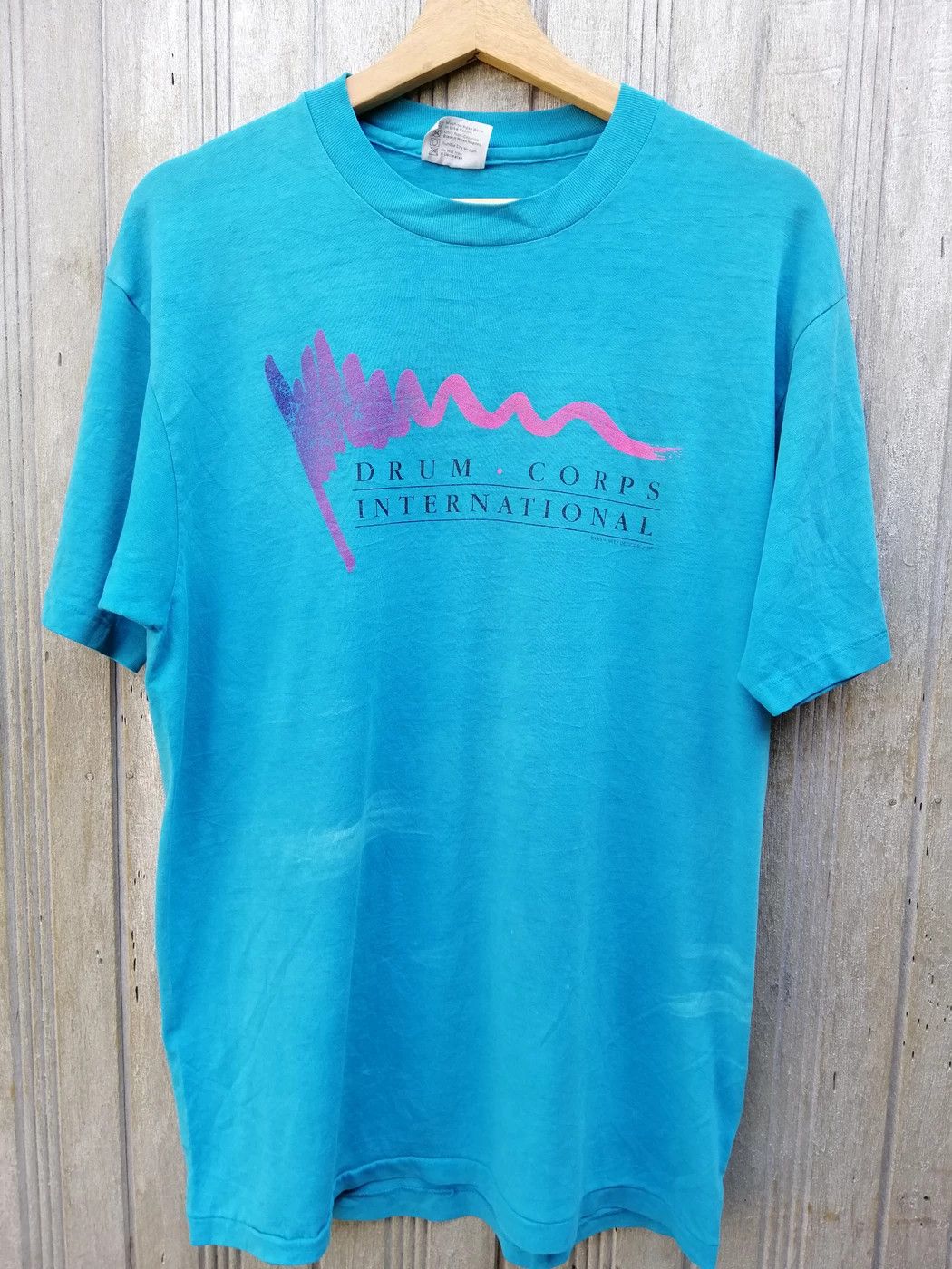 Vintage Vintage 80s Drum Corps International Tshirt Size US M / EU 48-50 / 2 - 6 Thumbnail