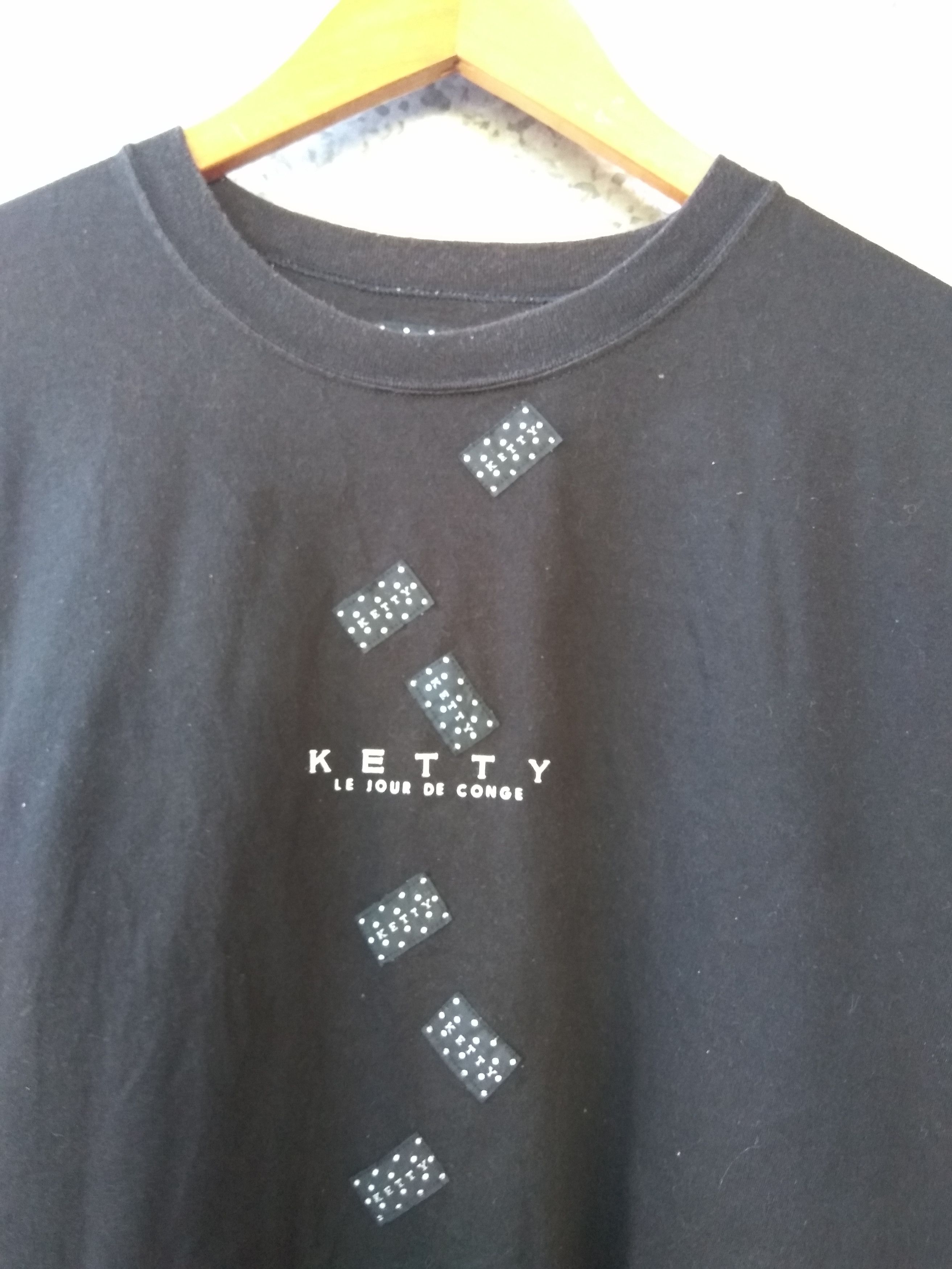 Japanese Brand 🔥 Ketty Le Jour de Conge tee Japanese Brand t shirt Size US M / EU 48-50 / 2 - 2 Thumbnail