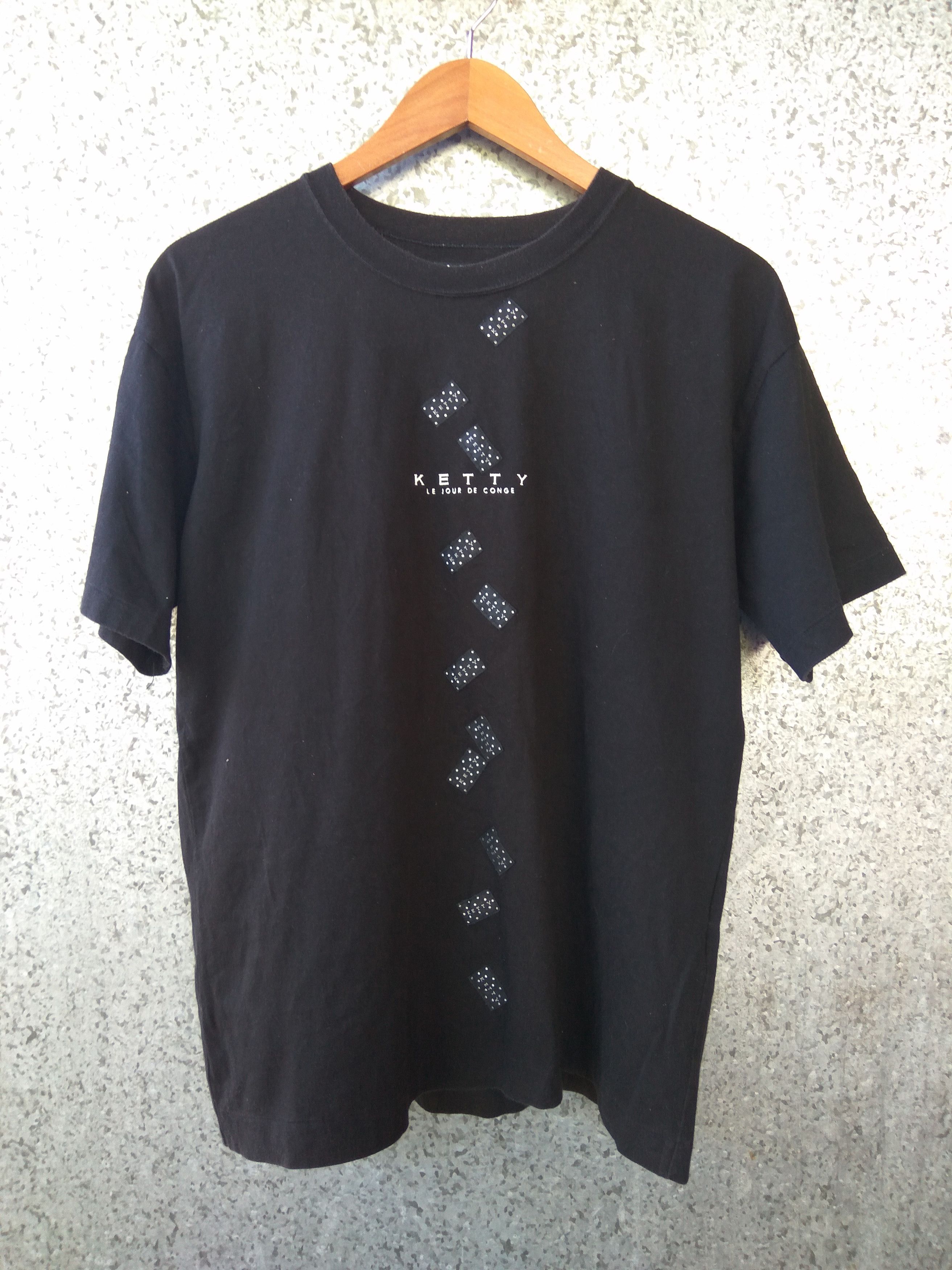 Japanese Brand 🔥 Ketty Le Jour de Conge tee Japanese Brand t shirt Size US M / EU 48-50 / 2 - 1 Thumbnail