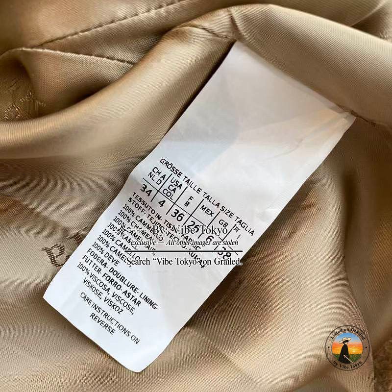 Max Mara MaxMara Camel Hair Belted Coat Size 38 Size XS / US 0-2 / IT 36-38 - 5 Thumbnail