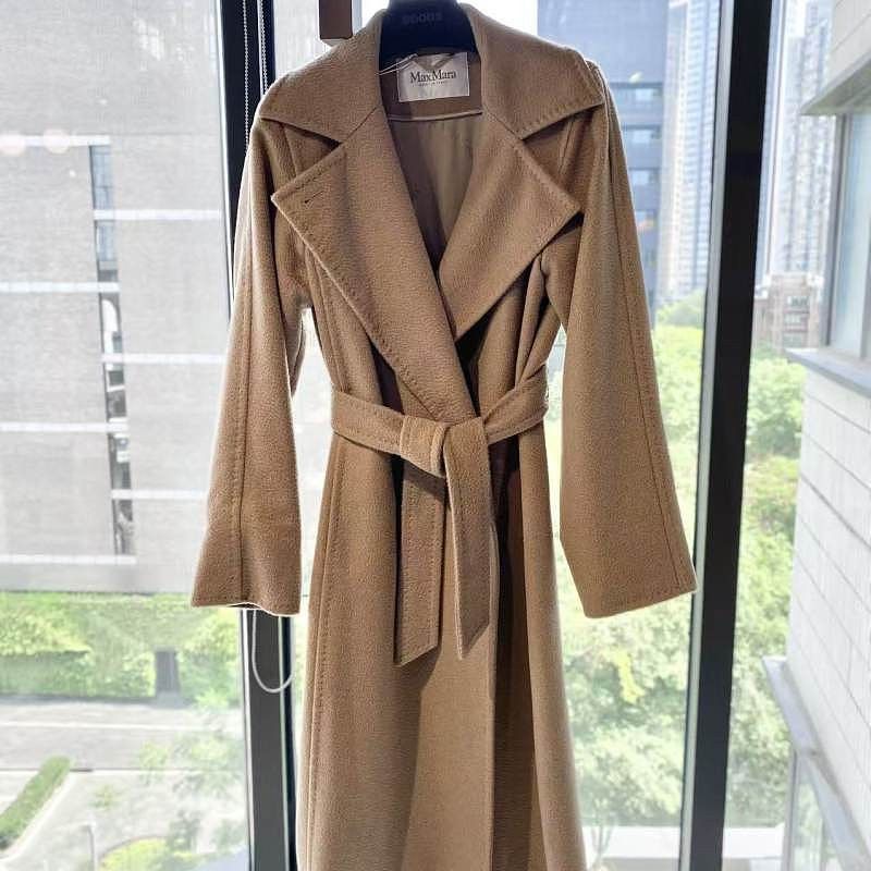 Max Mara MaxMara Camel Hair Belted Coat Size 38 Size XS / US 0-2 / IT 36-38 - 2 Thumbnail
