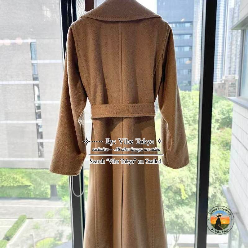 Max Mara MaxMara Camel Hair Belted Coat Size 38 Size XS / US 0-2 / IT 36-38 - 3 Thumbnail