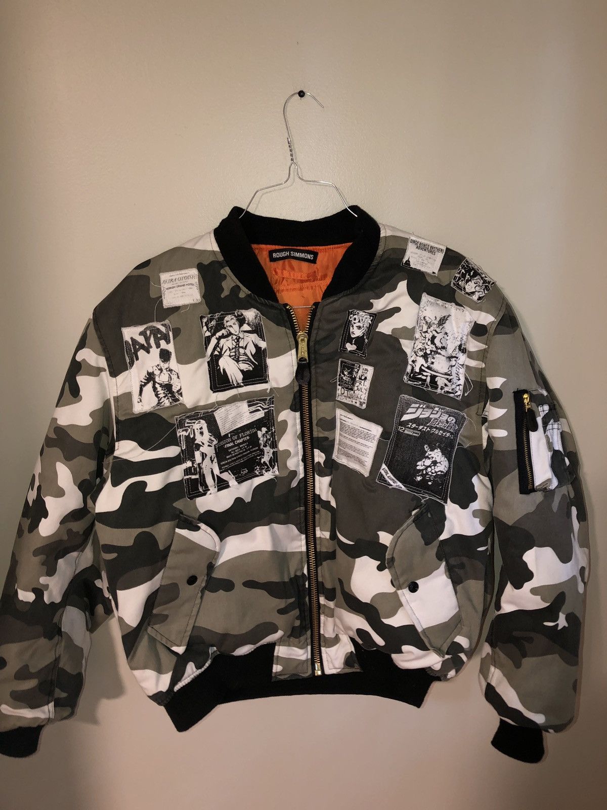 Rough Simmons Rough Simmons “Ora! Ora! Ora!” Bomber | Grailed
