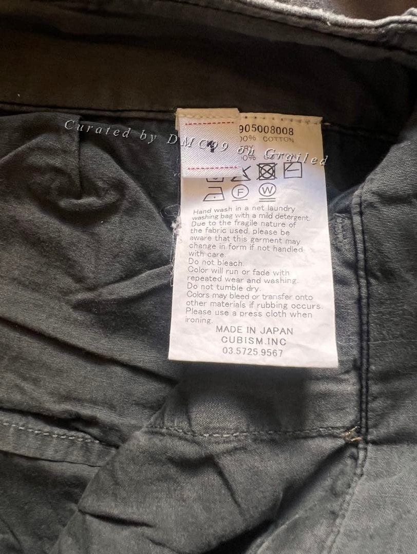 Visvim Visvim WALKER CHINO CRASH Patched Green | Grailed