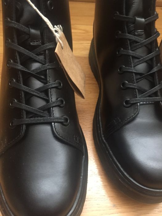 Dr. Martens Black Talib Brando Combat Boots Grailed