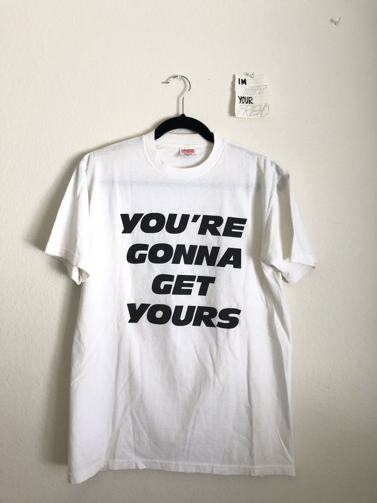 Supreme Supreme “You're Gonna Get Yours” Public Enemy Tee