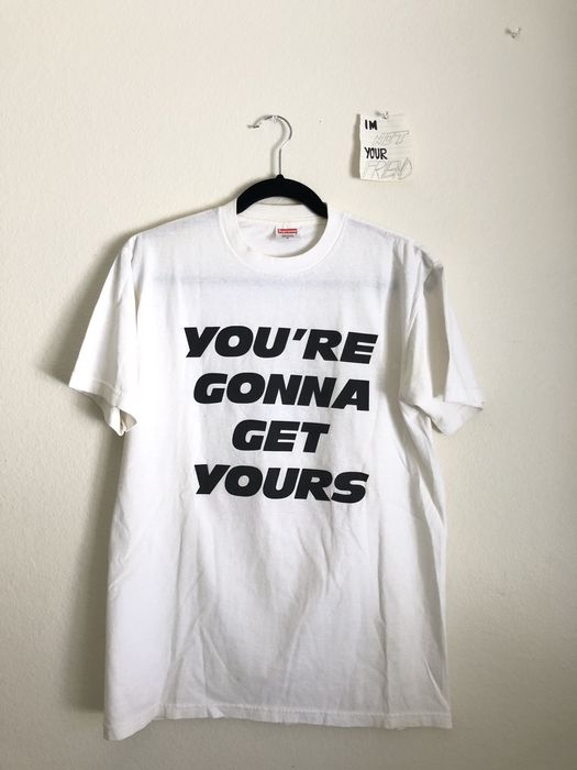 Supreme Supreme “You're Gonna Get Yours” Public Enemy Tee | Grailed
