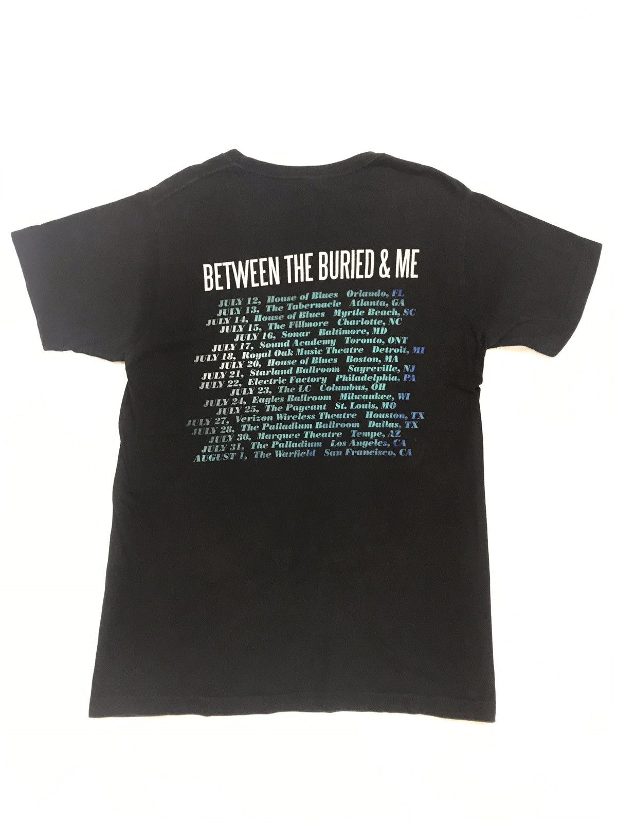Band Tees BETWEEN THE BURIED & ME BAND SHIRT Size US S / EU 44-46 / 1 - 2 Thumbnail