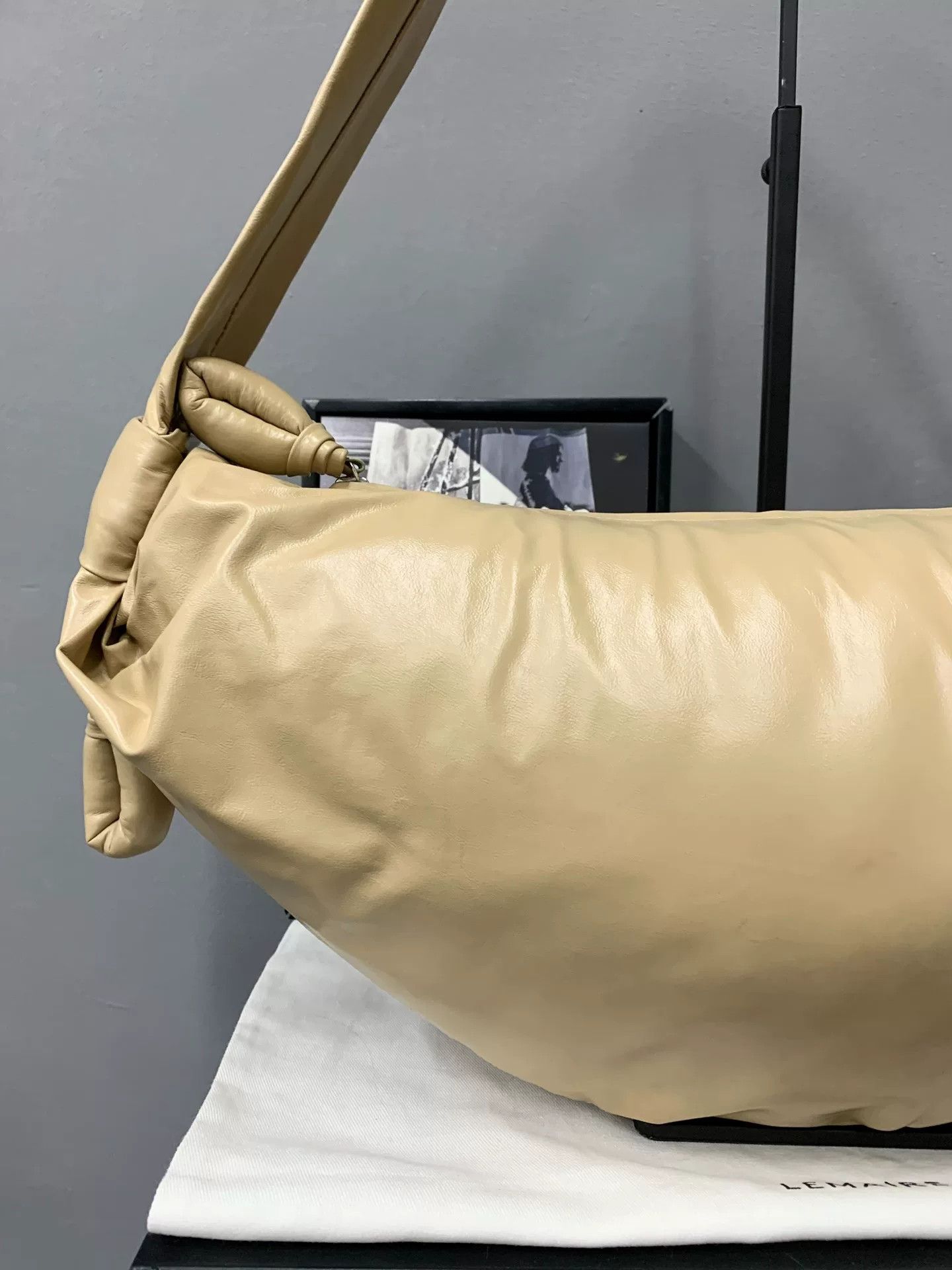 Lemaire Lemaire Paper Leather Crossiant Bag Size ONE SIZE - 6 Thumbnail