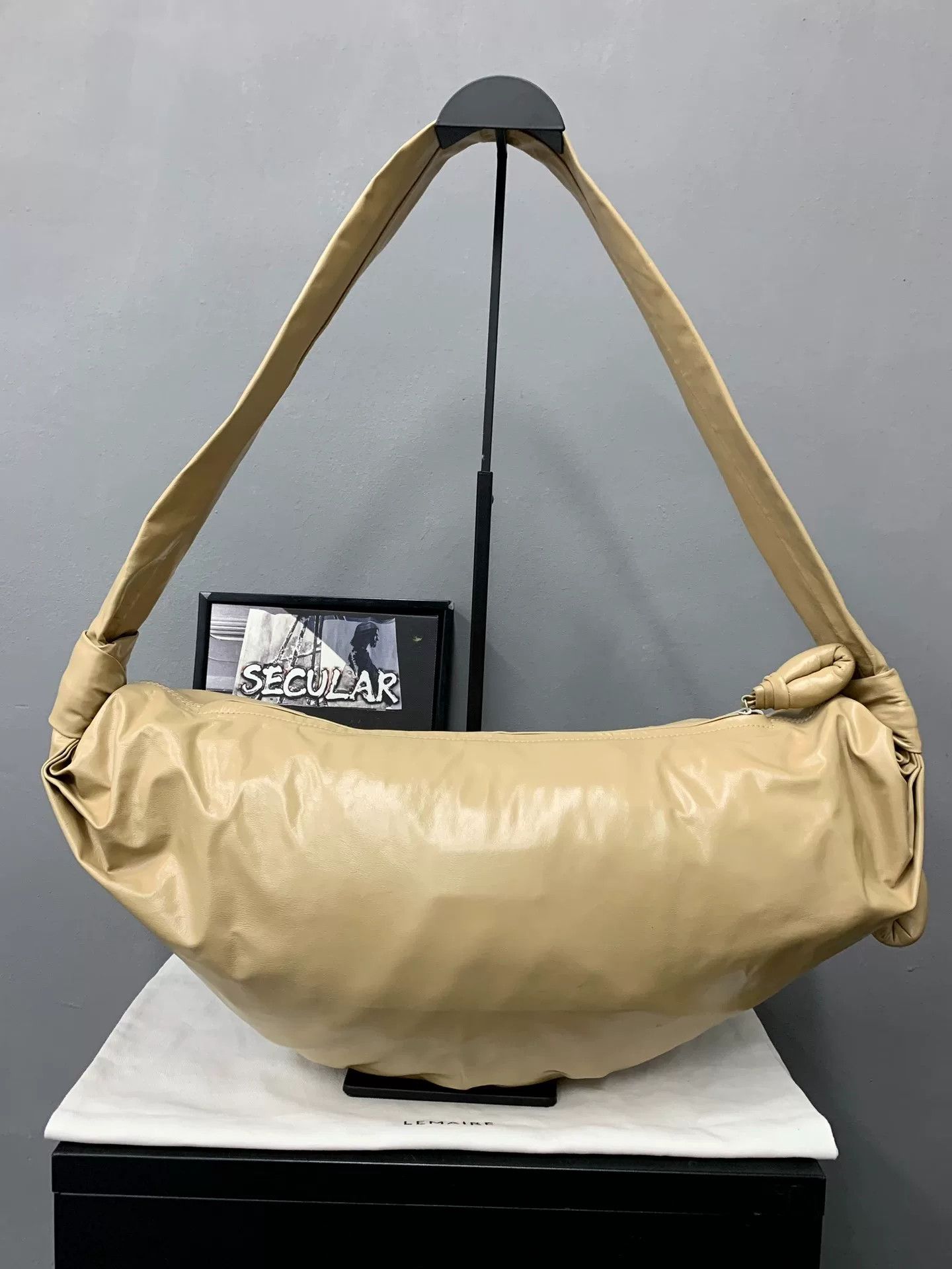 Lemaire Lemaire Paper Leather Crossiant Bag Size ONE SIZE - 2 Thumbnail