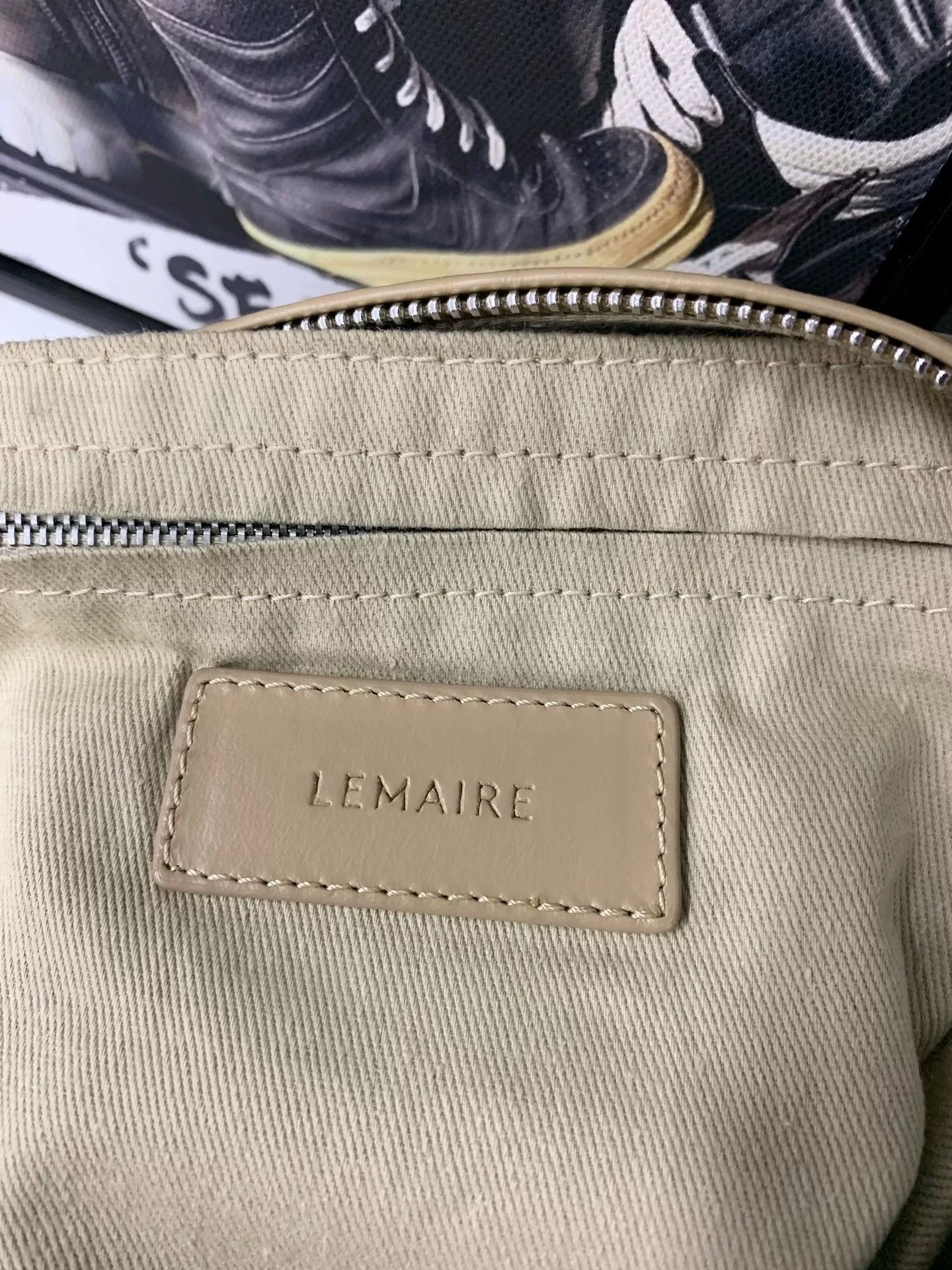 Lemaire Lemaire Paper Leather Crossiant Bag Size ONE SIZE - 5 Thumbnail