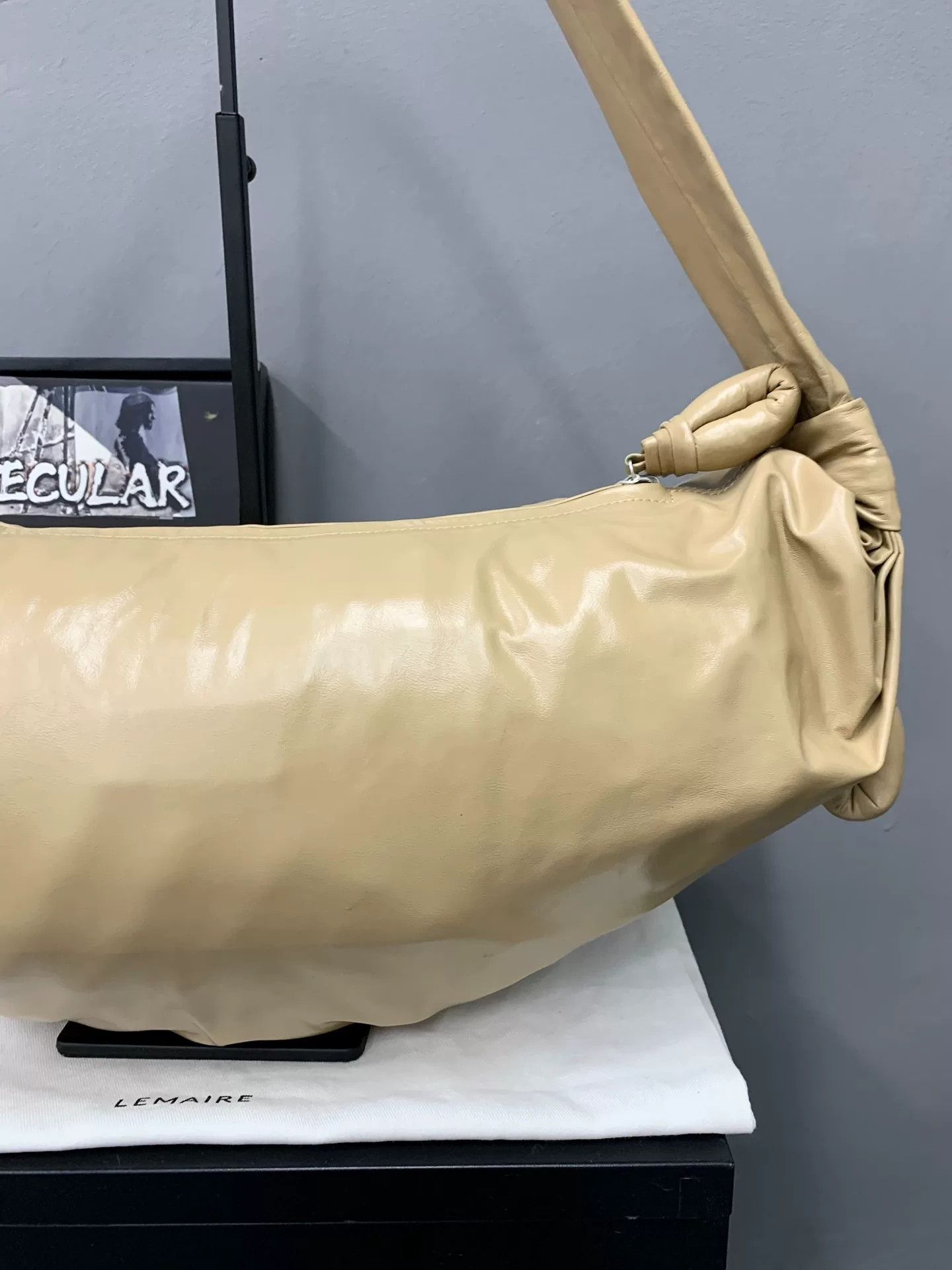 Lemaire Lemaire Paper Leather Crossiant Bag Size ONE SIZE - 8 Thumbnail