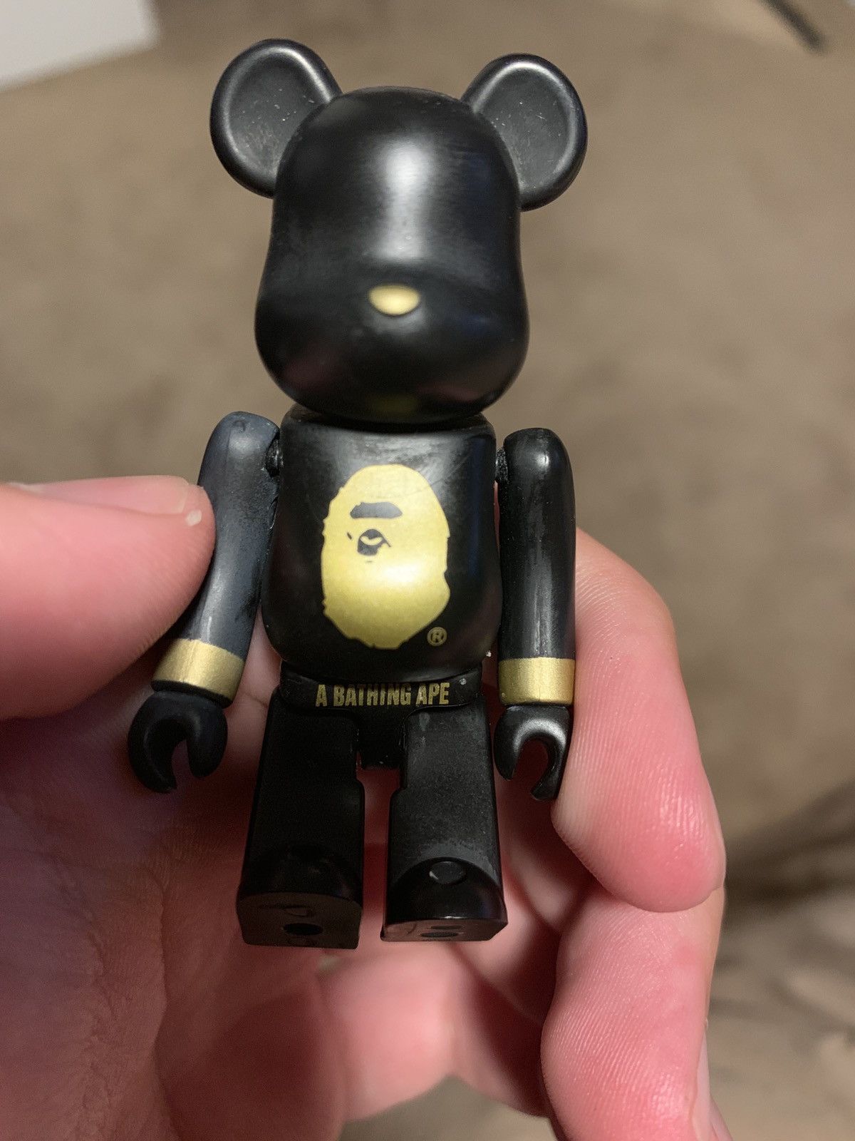 Bape × Mastermind Japan × Medicom Bearbrick A Bathing Ape x Mastermind 100%  Bearbrick | Grailed