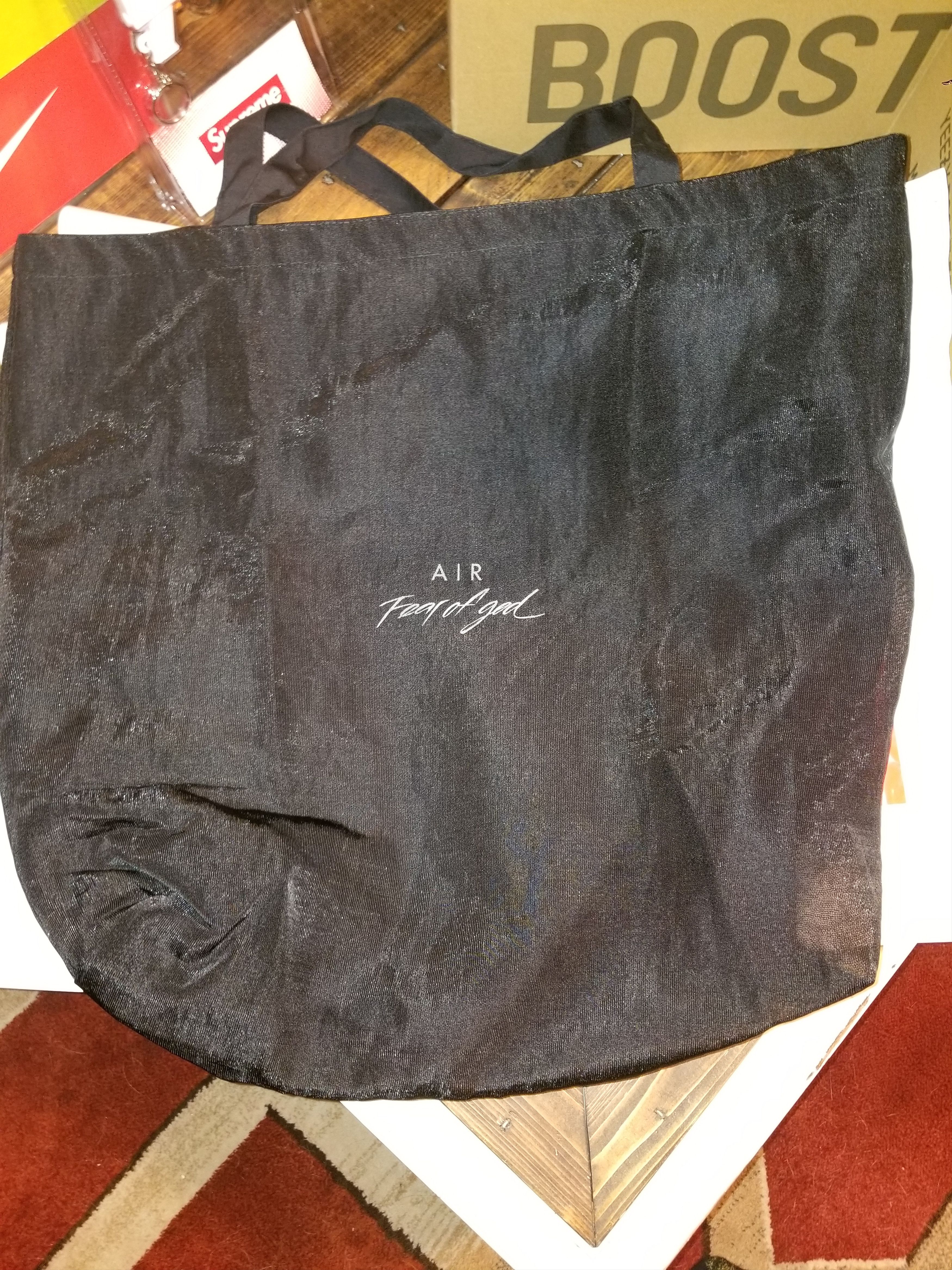Fear of God × Nike Nike x Fear of God black tote bag DEADSTOCK 