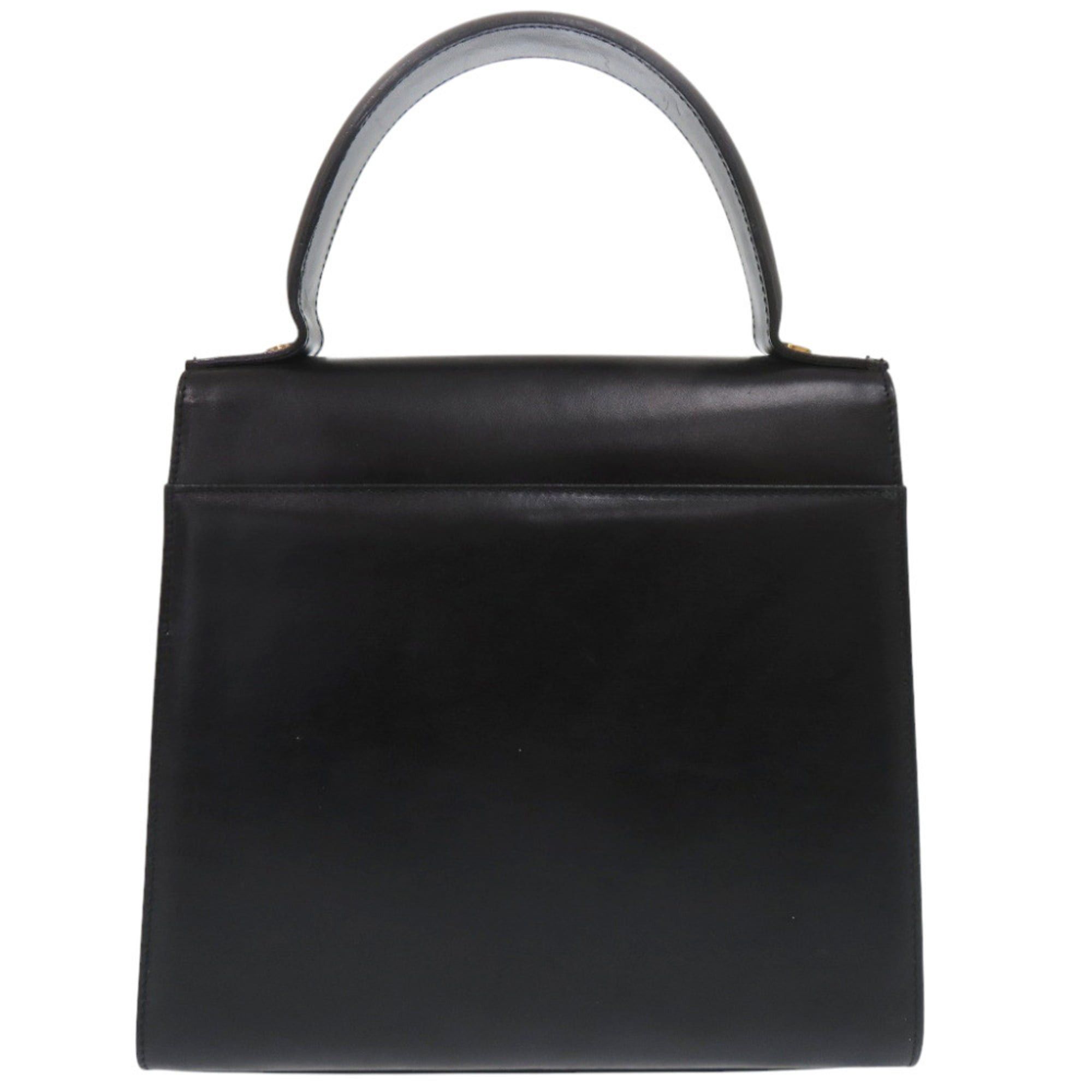 Salvatore Ferragamo Salvatore Ferragamo One-Handle Vara Ribbon L21 5301 Leather Black Handbag 0379Salvatore Size ONE SIZE - 2 Thumbnail