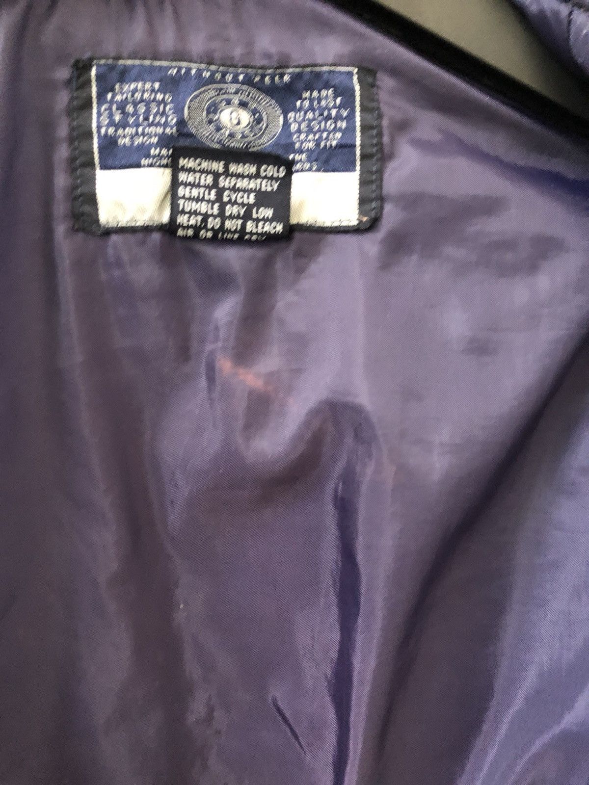 Gap × Vintage The Iconic Vintage Gap 90s Spellout Bomber Jacket Size US L / EU 52-54 / 3 - 9 Thumbnail