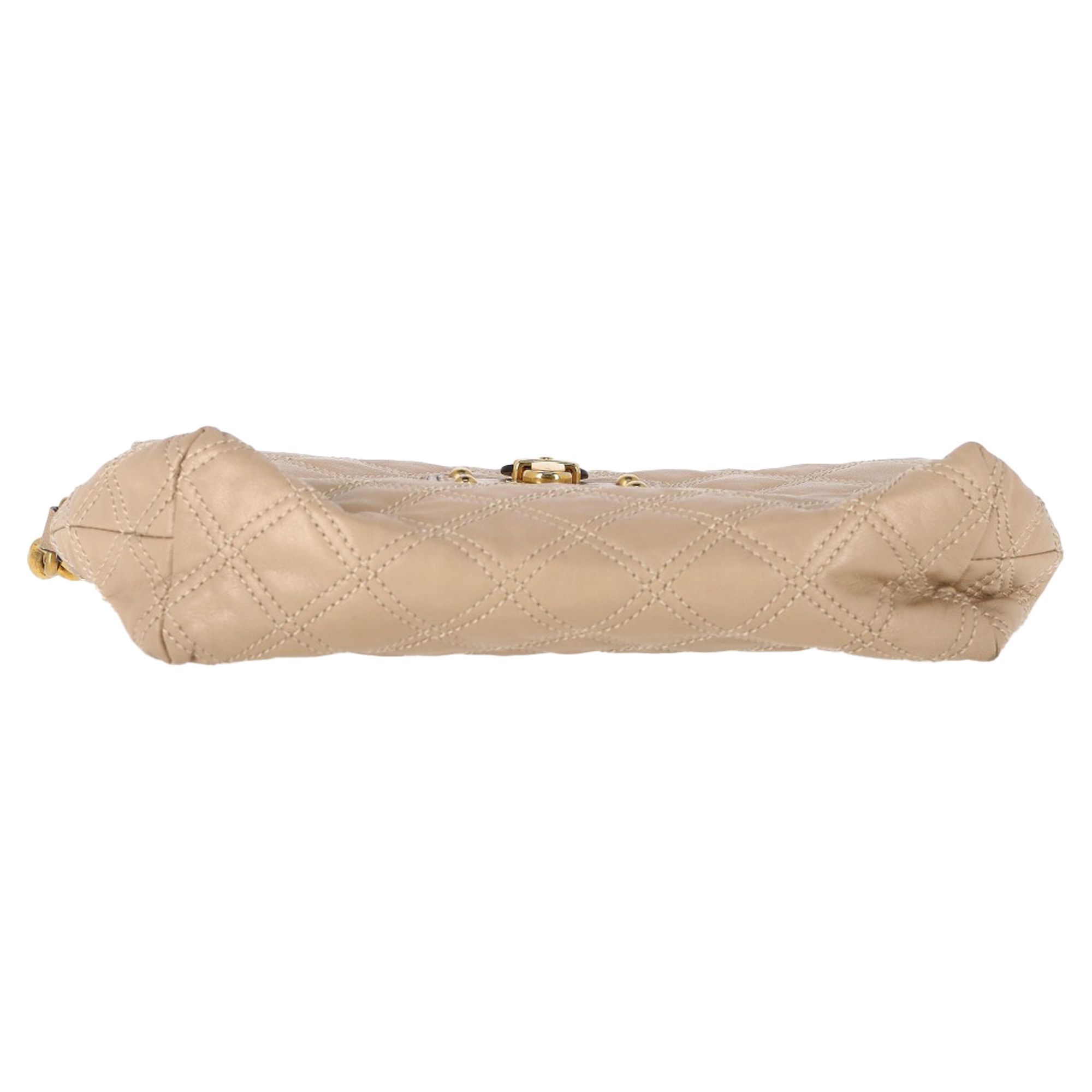Marc Jacobs Marc Jacobs Quilted Shoulder Bag in Beige Leather Size ONE SIZE - 2 Thumbnail