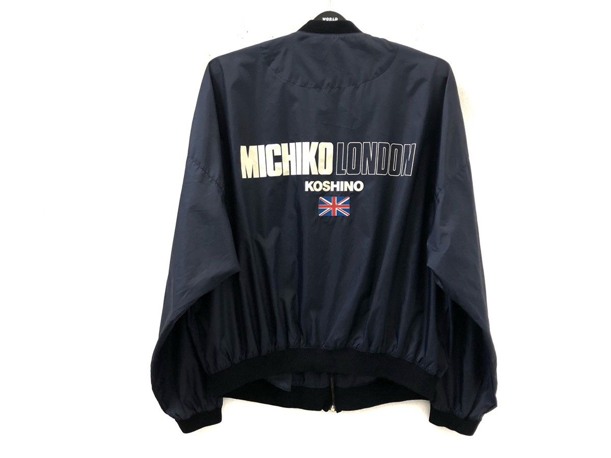Michiko Koshino × Michiko Koshino London Iconic Vintage Michiko Koshino London Light Bomber Jacket Size US XL / EU 56 / 4 - 1 Thumbnail