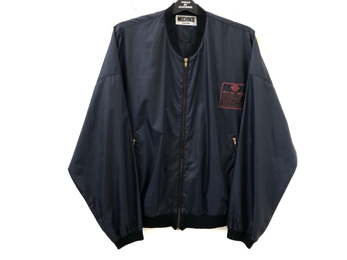 Michiko Koshino × Michiko Koshino London Iconic Vintage Michiko Koshino London Light Bomber Jacket Size US XL / EU 56 / 4 - 3 Thumbnail