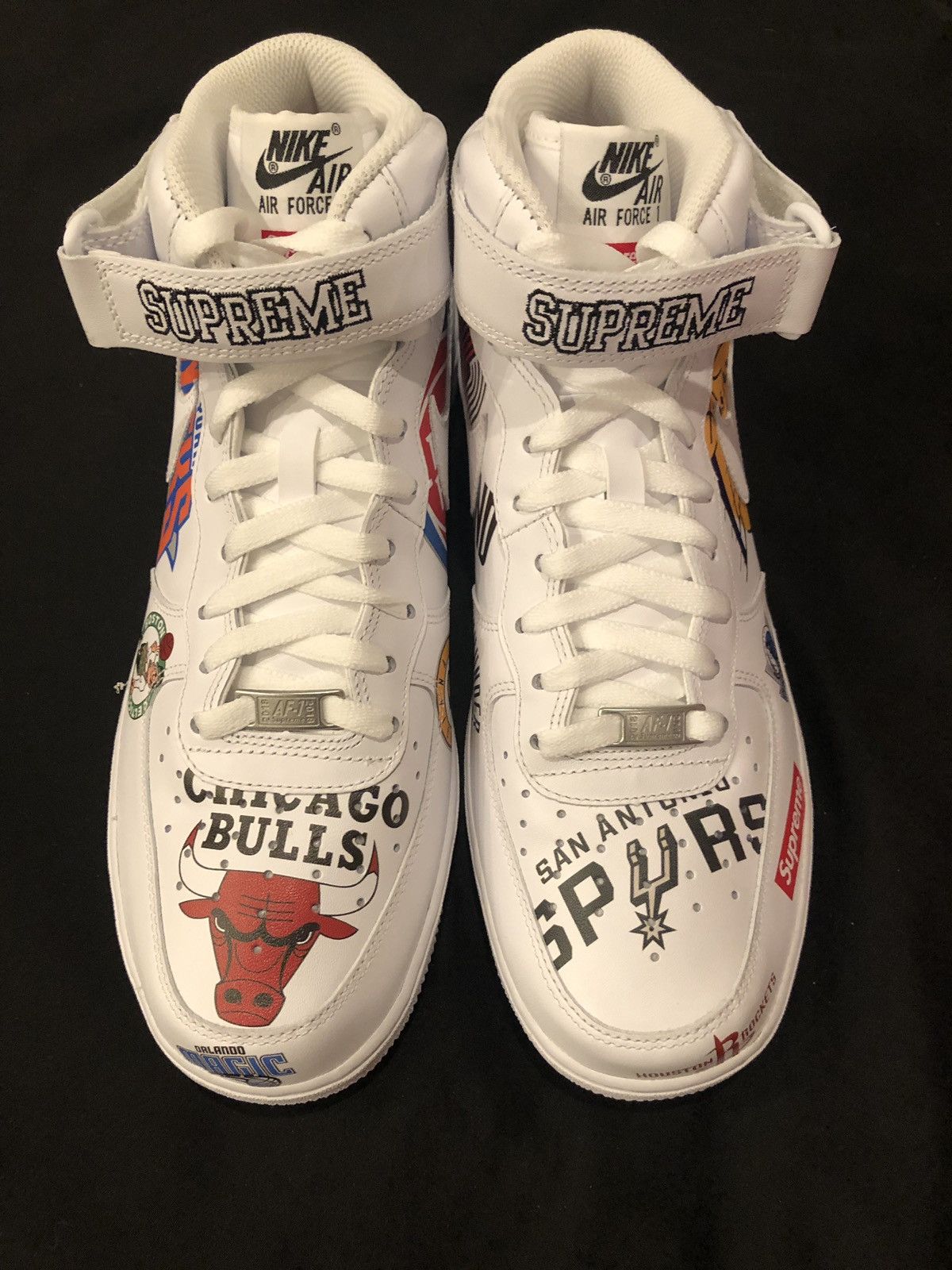 Supreme Supreme MBA Air Force ones | Grailed