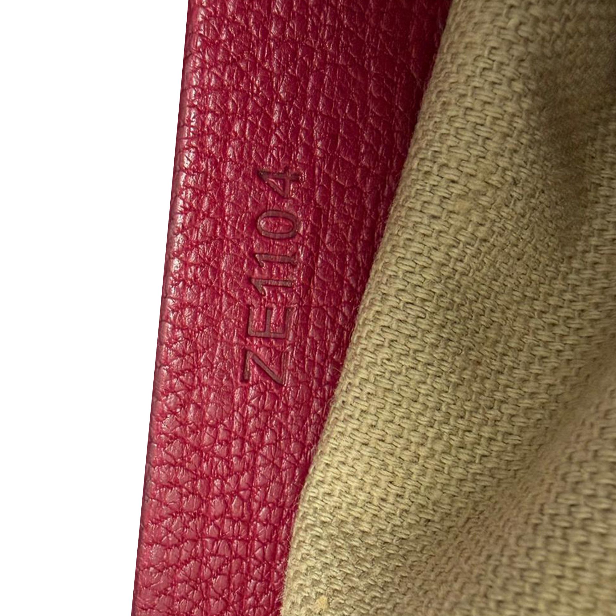 Givenchy Givenchy Small Antigona Top Handle Bag in Burgundy Goat Leat Size ONE SIZE - 9 Thumbnail