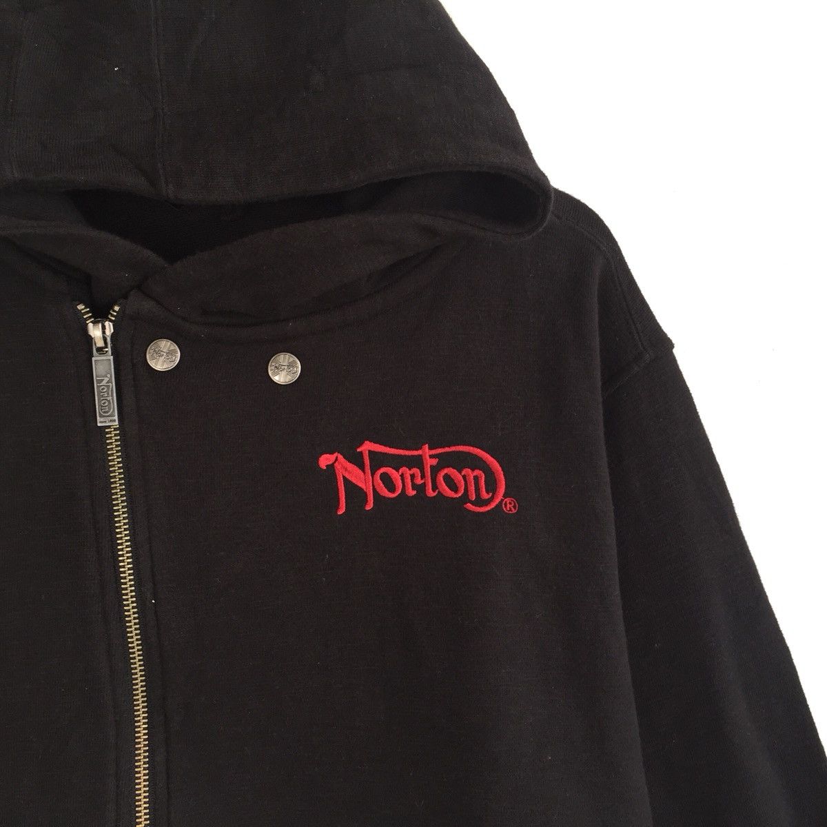 Norton Norton Motorcycles Zipper Sweater Hoodie Size US M / EU 48-50 / 2 - 5 Thumbnail