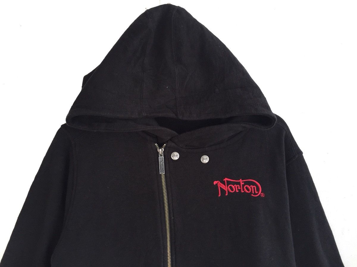 Norton Norton Motorcycles Zipper Sweater Hoodie Size US M / EU 48-50 / 2 - 4 Thumbnail