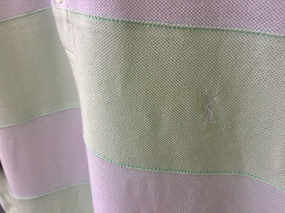 Yves Saint Laurent Yves Saint Laurent striped polo Size US L / EU 52-54 / 3 - 2 Thumbnail