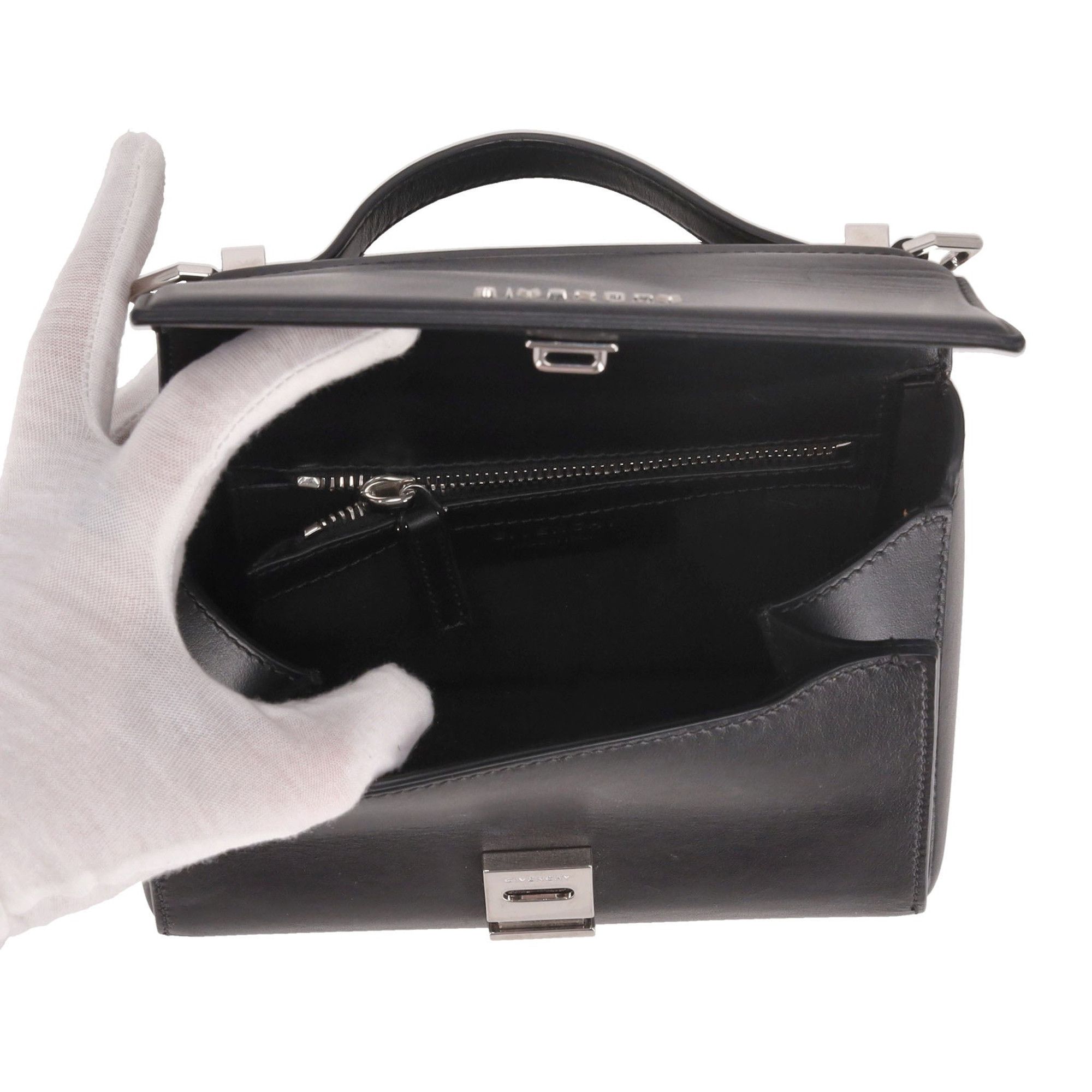 Givenchy Givenchy Pandora Box Logo Leather Bag Size ONE SIZE - 6 Thumbnail