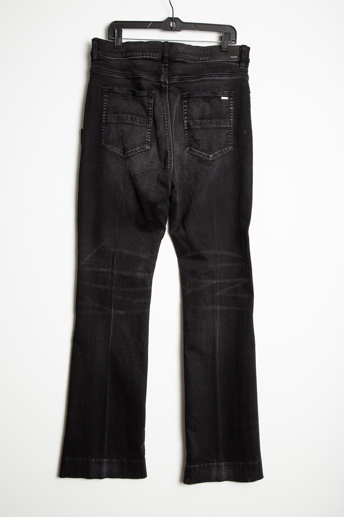 Amiri STACKED FLARE JEANS | Grailed