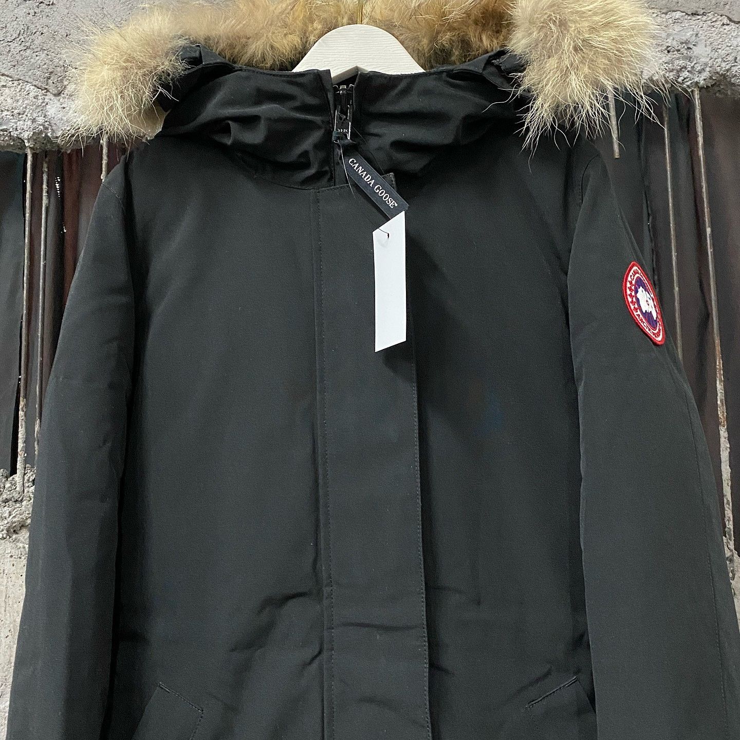 Canada Goose Victoria Fur Hooded Parka Size S in Black, Women's — image 6 of 6
