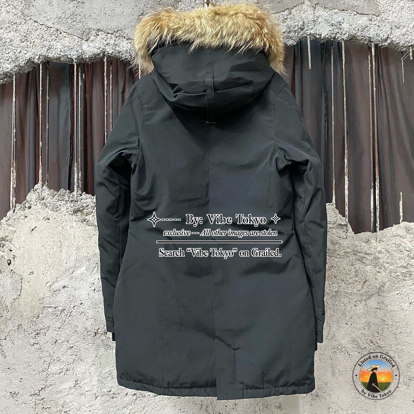 Canada Goose Victoria Fur Hooded Parka Size S in Black, Women's — image 3 of 6
