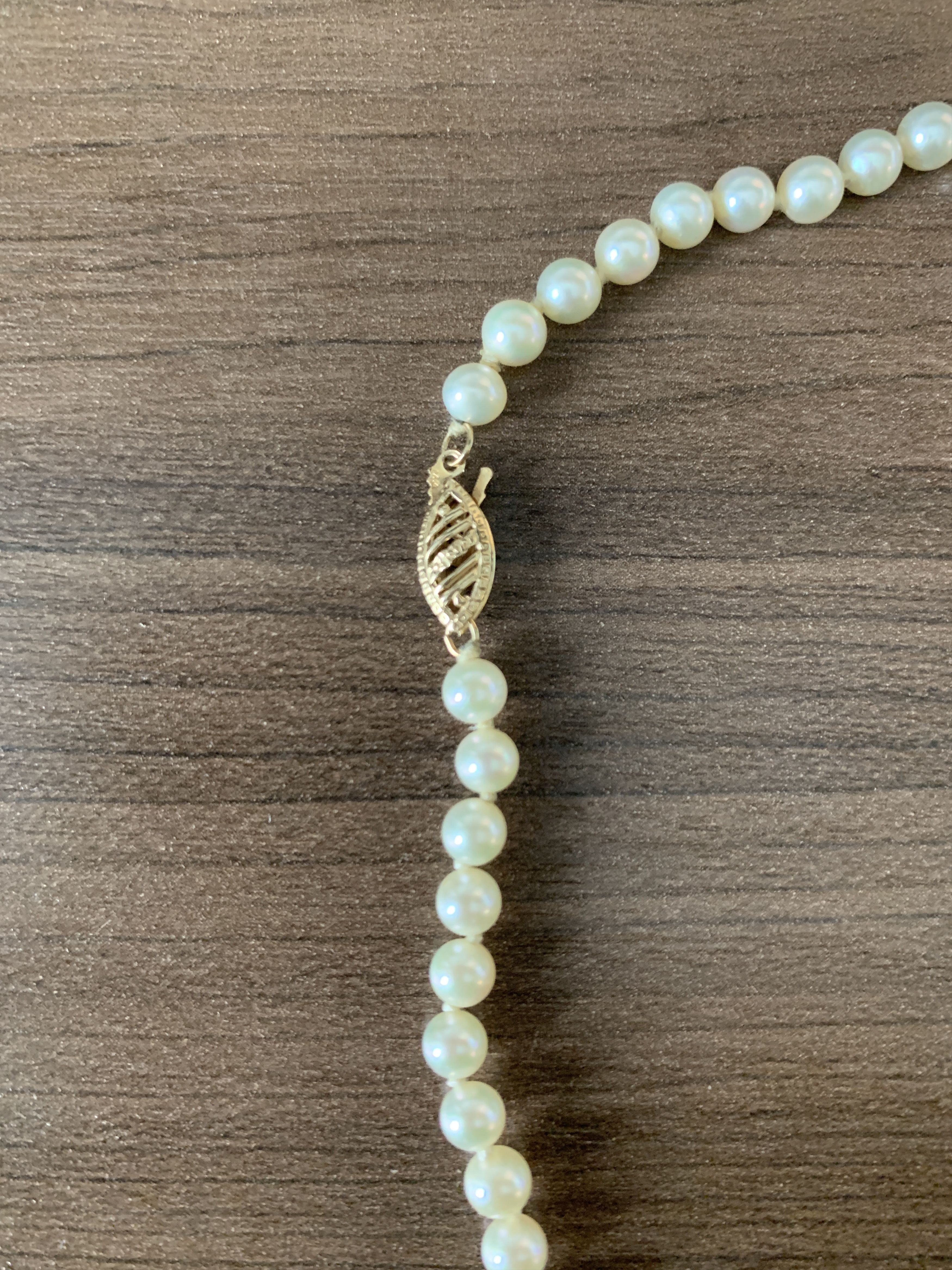 Jewelry 14k Pearl Strand Necklace Size ONE SIZE - 4 Thumbnail