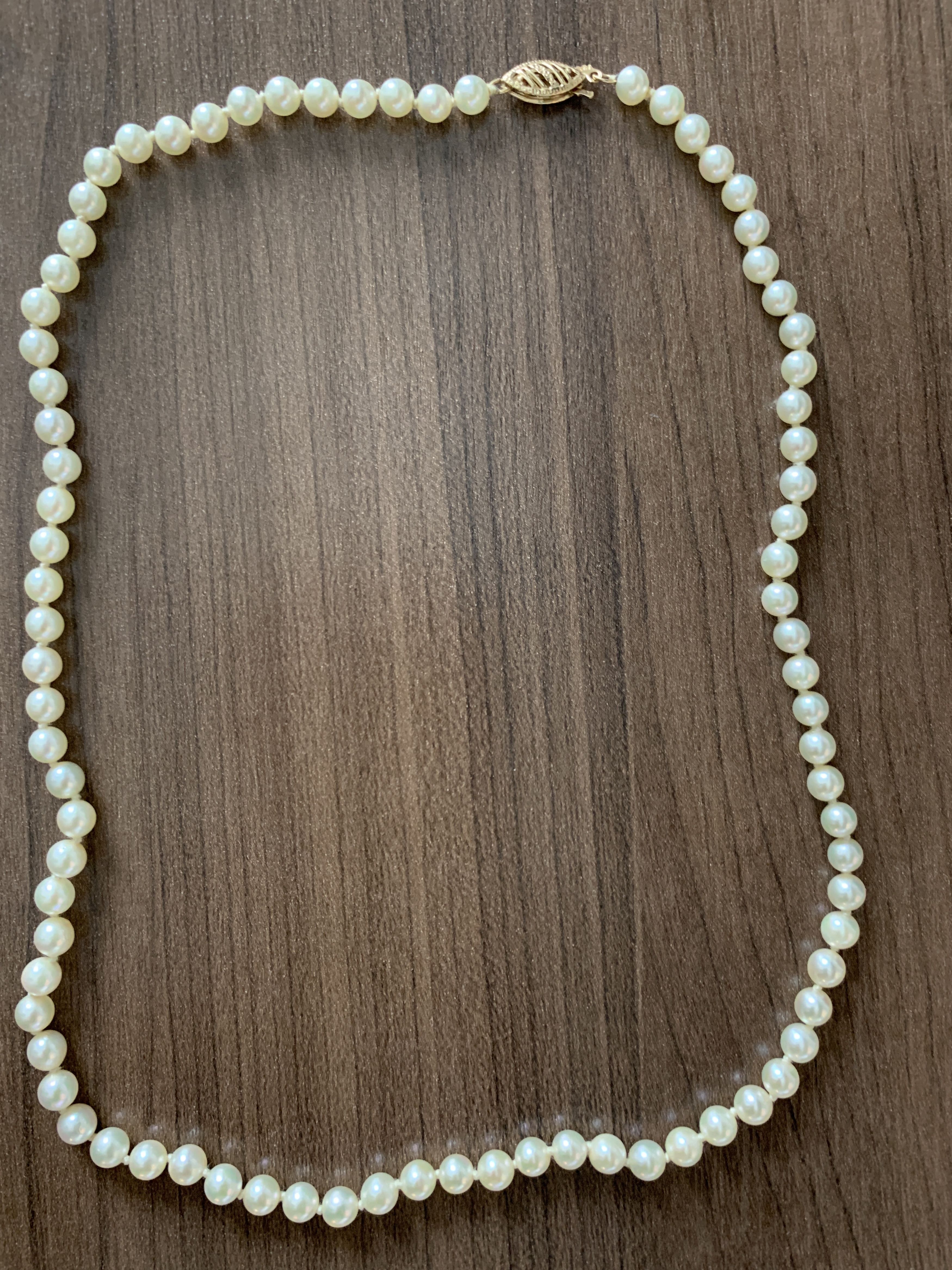 Jewelry 14k Pearl Strand Necklace Size ONE SIZE - 1 Thumbnail