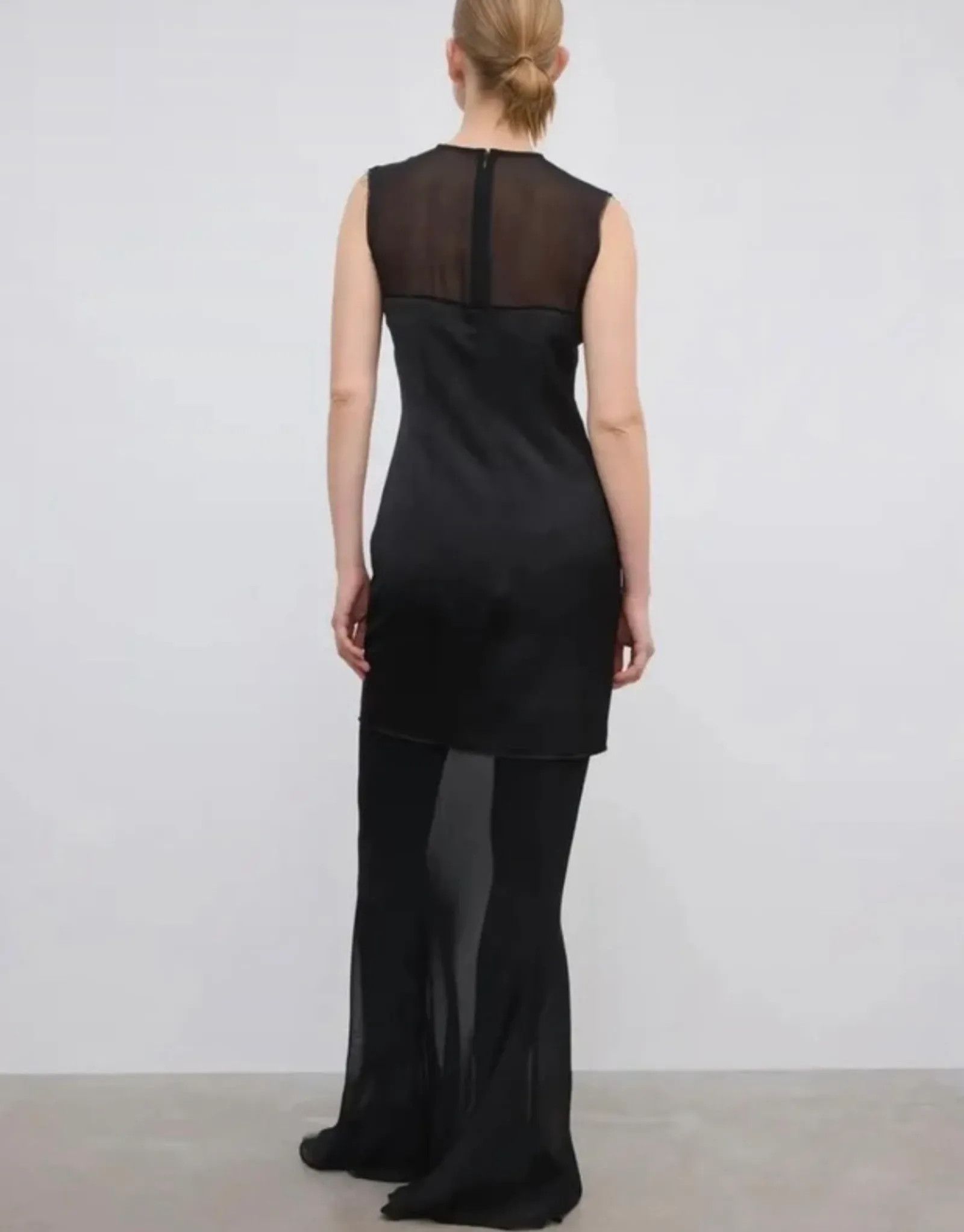 Dagmar Two Layer Maxi Dress in Black, Women's (Size Xs) — image 2 of 3